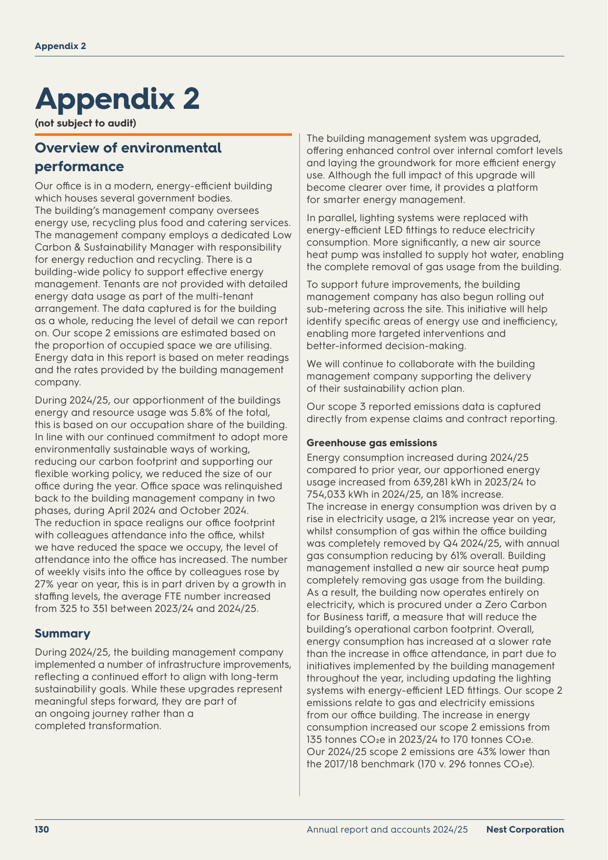 Emissions data extracted from page 132