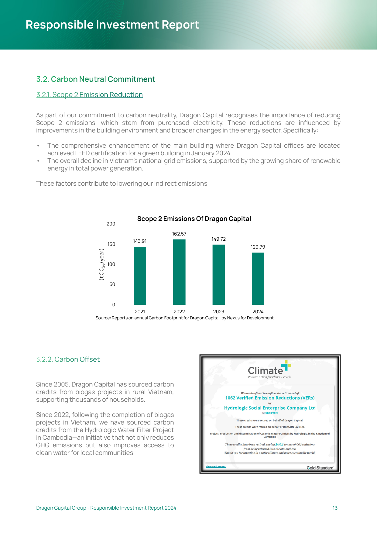 Emissions data extracted from page 13