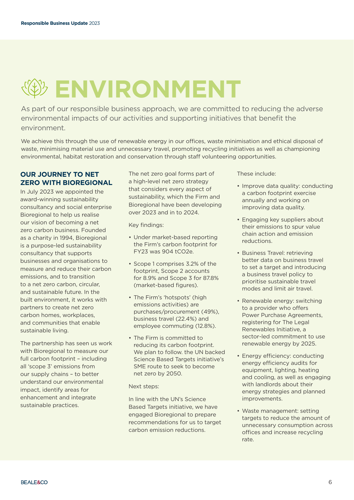 Emissions data extracted from page 6