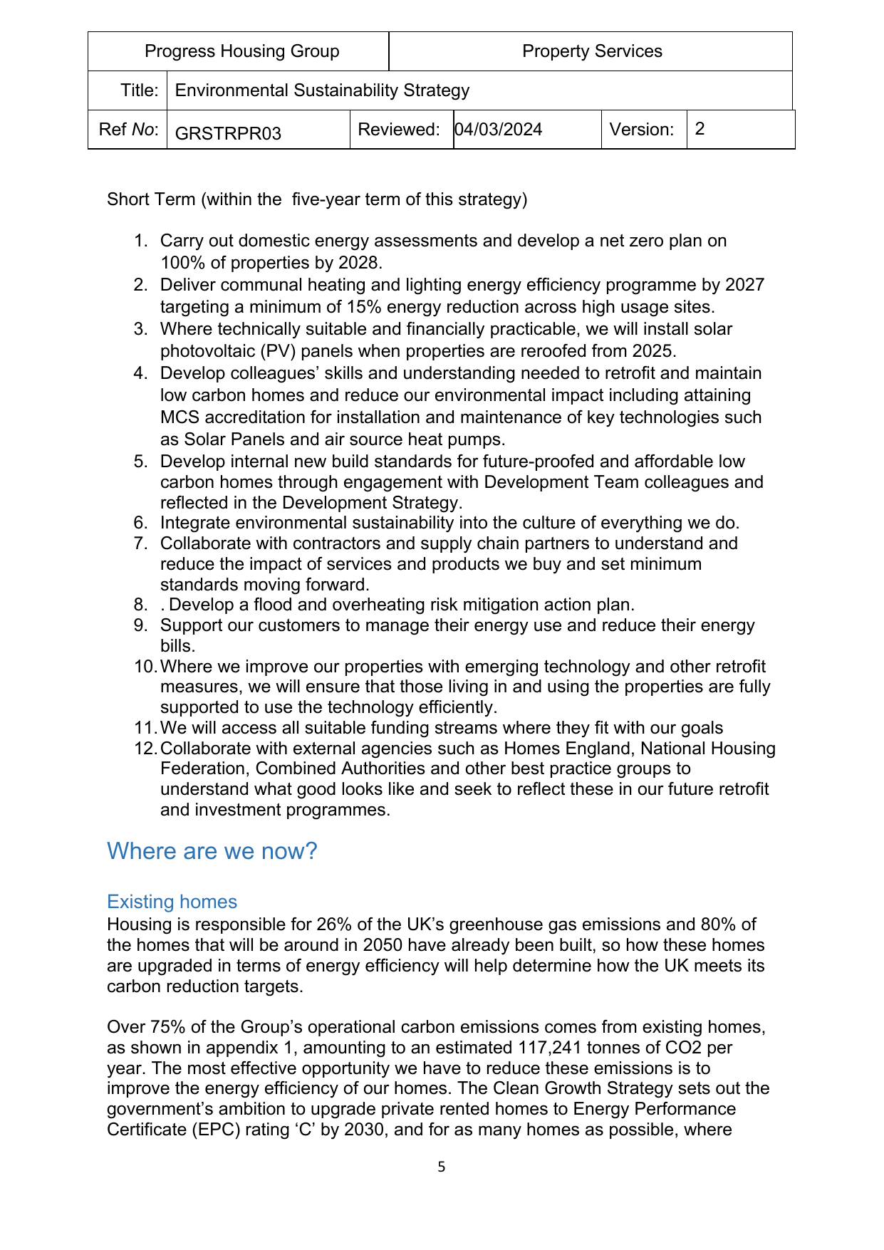 Emissions data extracted from page 5