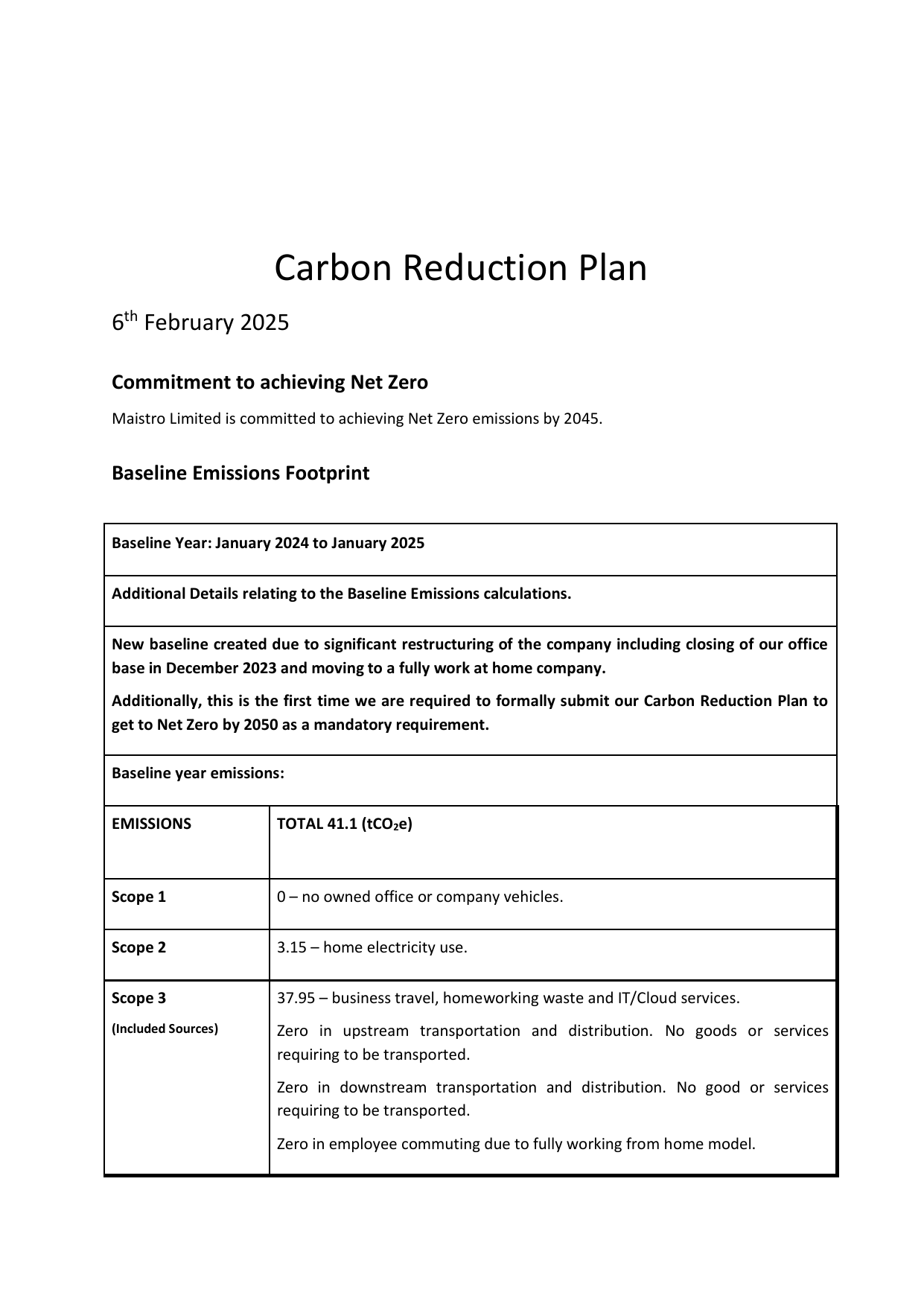 Emissions data extracted from page 1