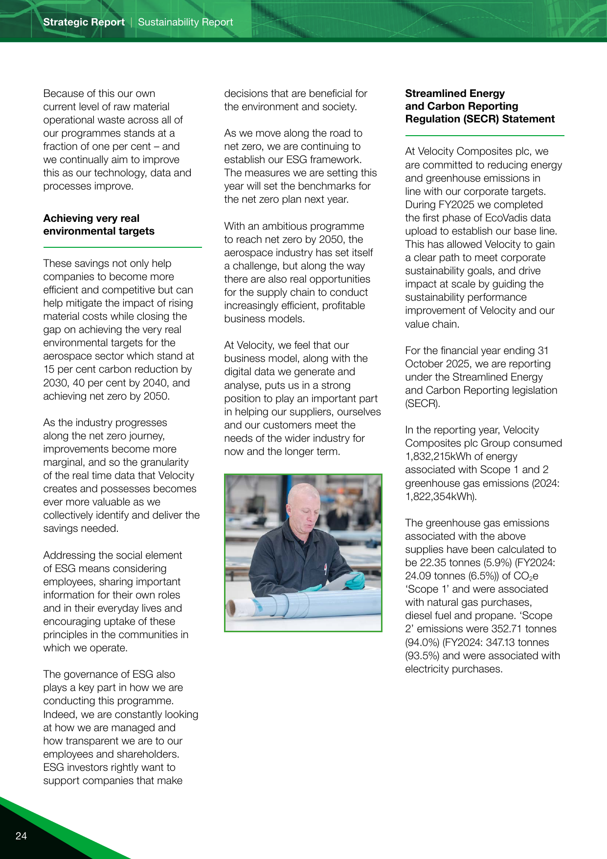 Emissions data extracted from page 24