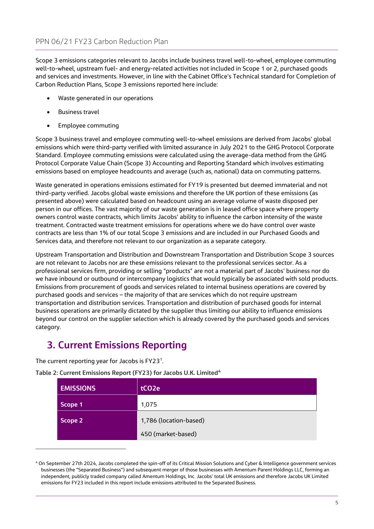 Emissions data extracted from page 5