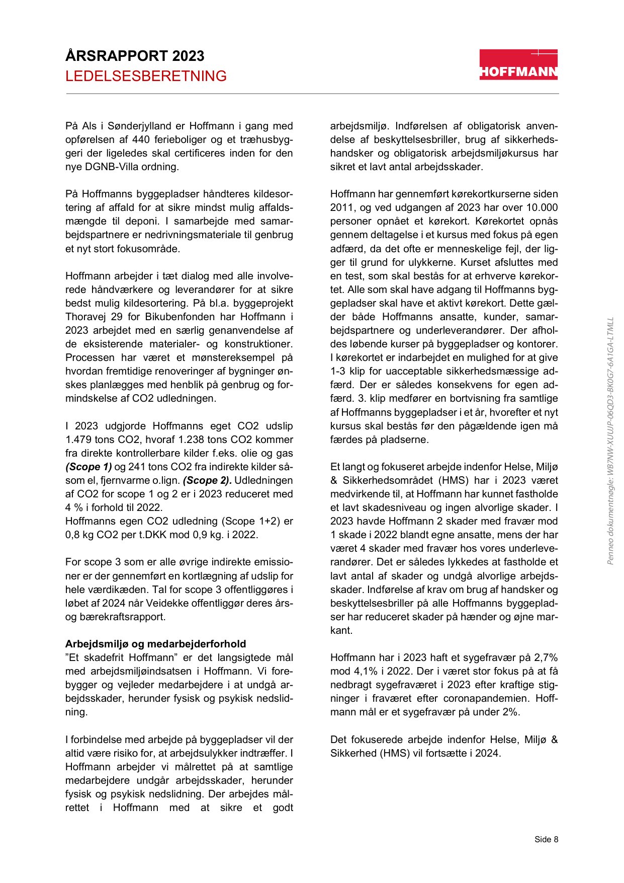 Emissions data extracted from page 10