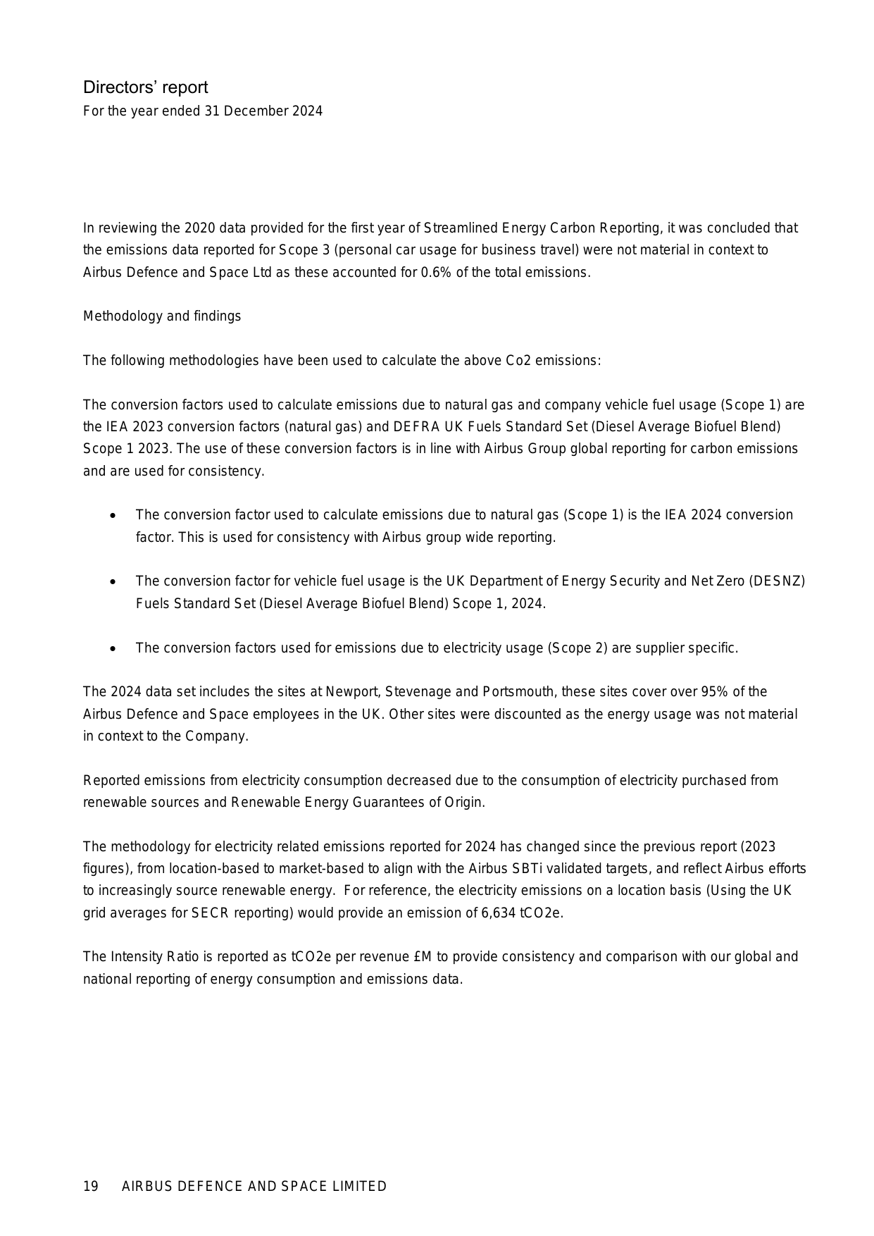 Emissions data extracted from page 21