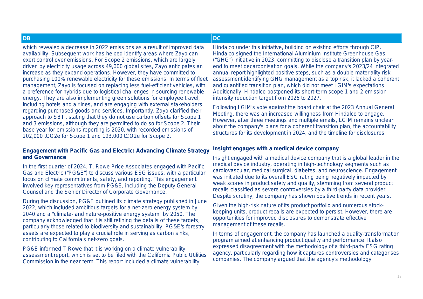 Emissions data extracted from page 18