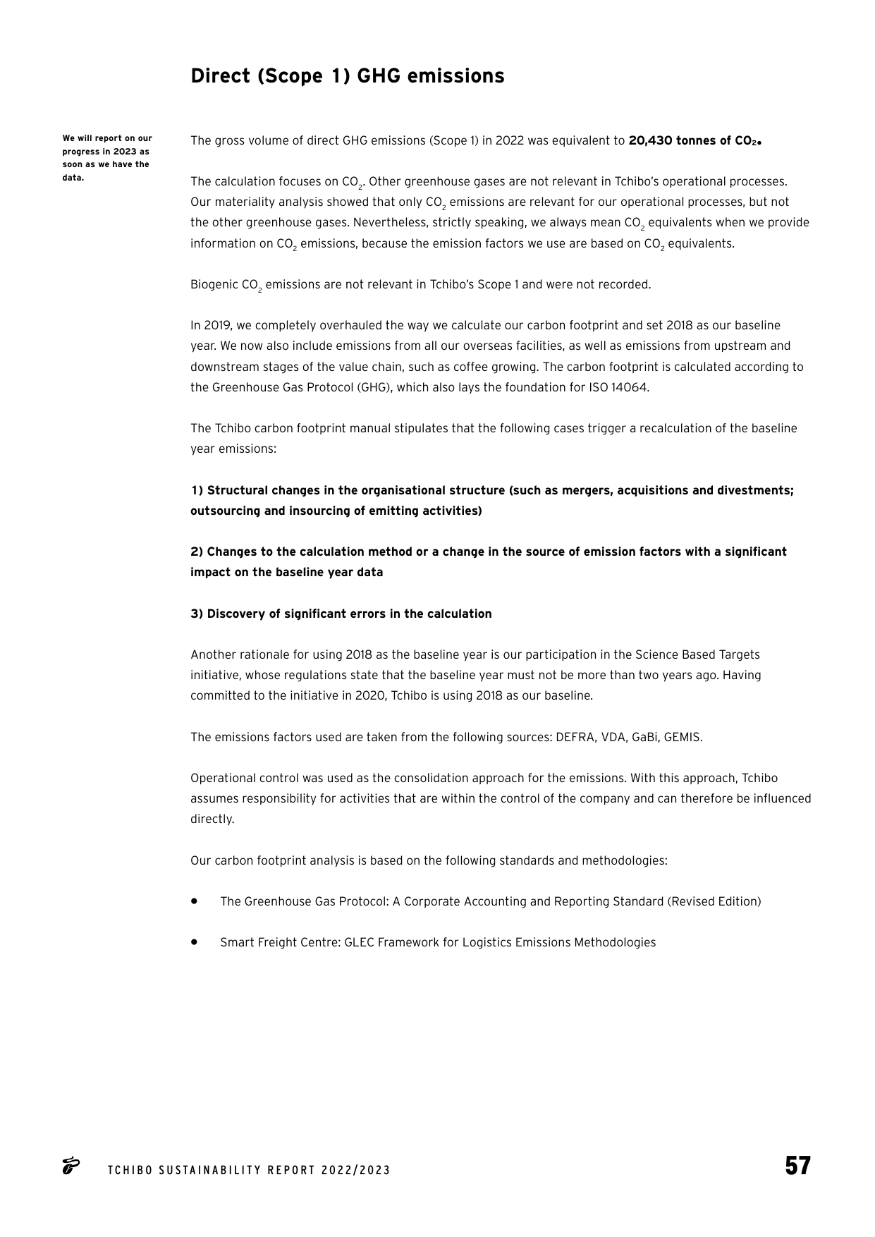 Emissions data extracted from page 57