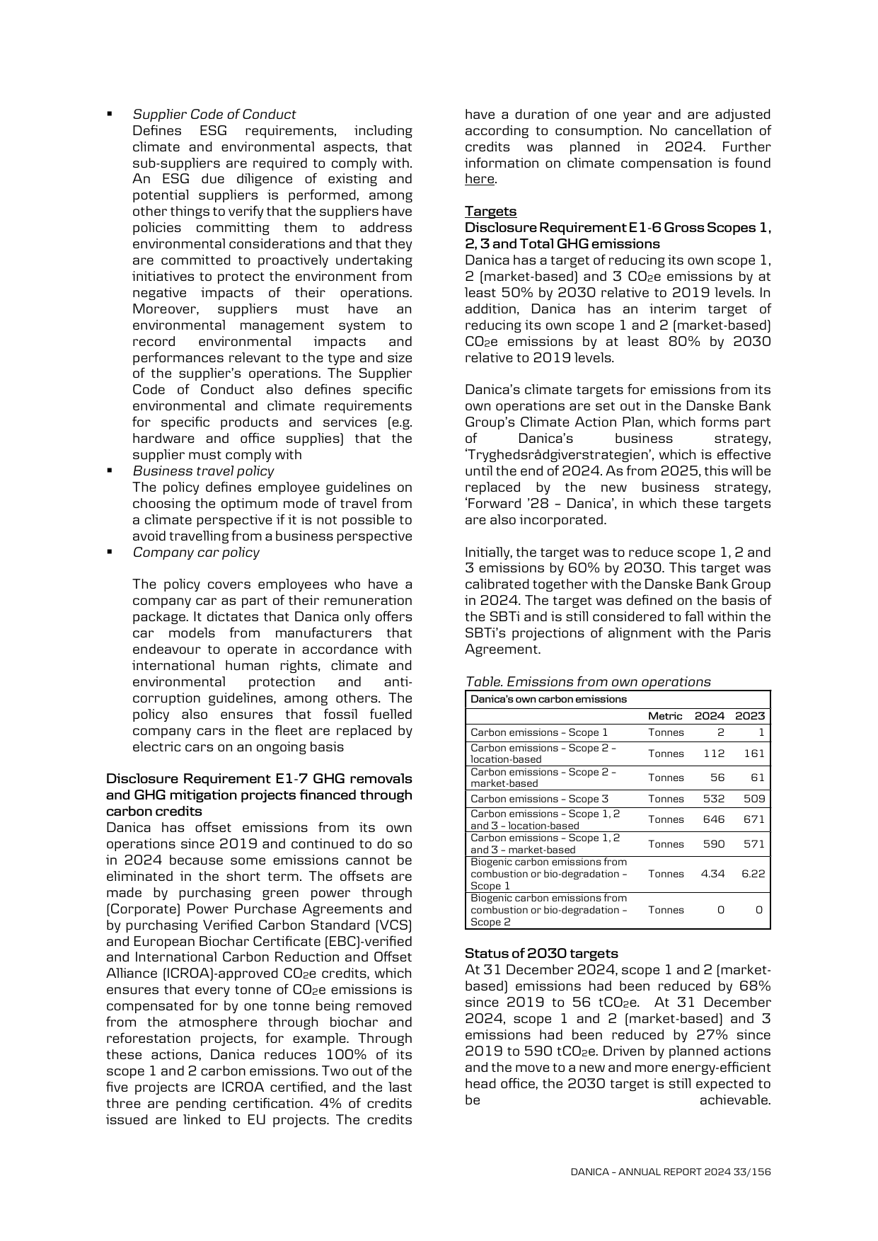 Emissions data extracted from page 34