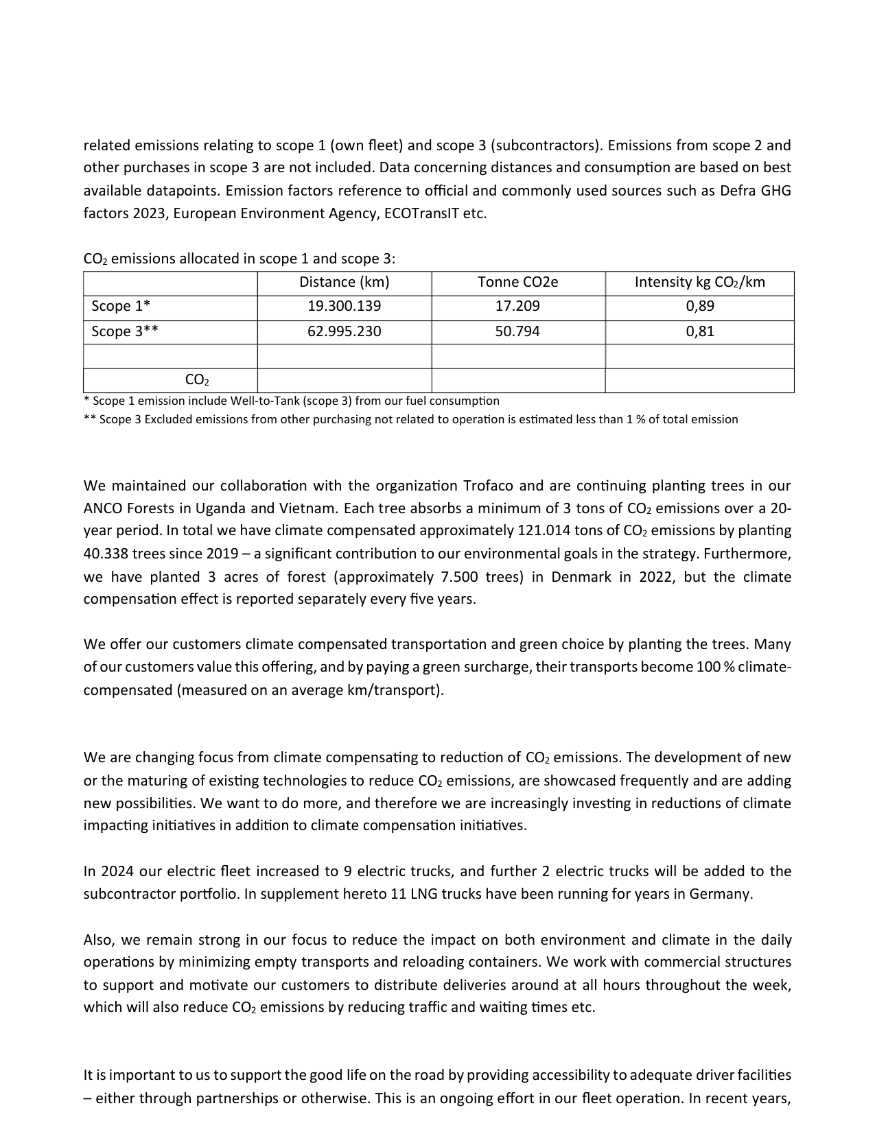 Emissions data extracted from page 31