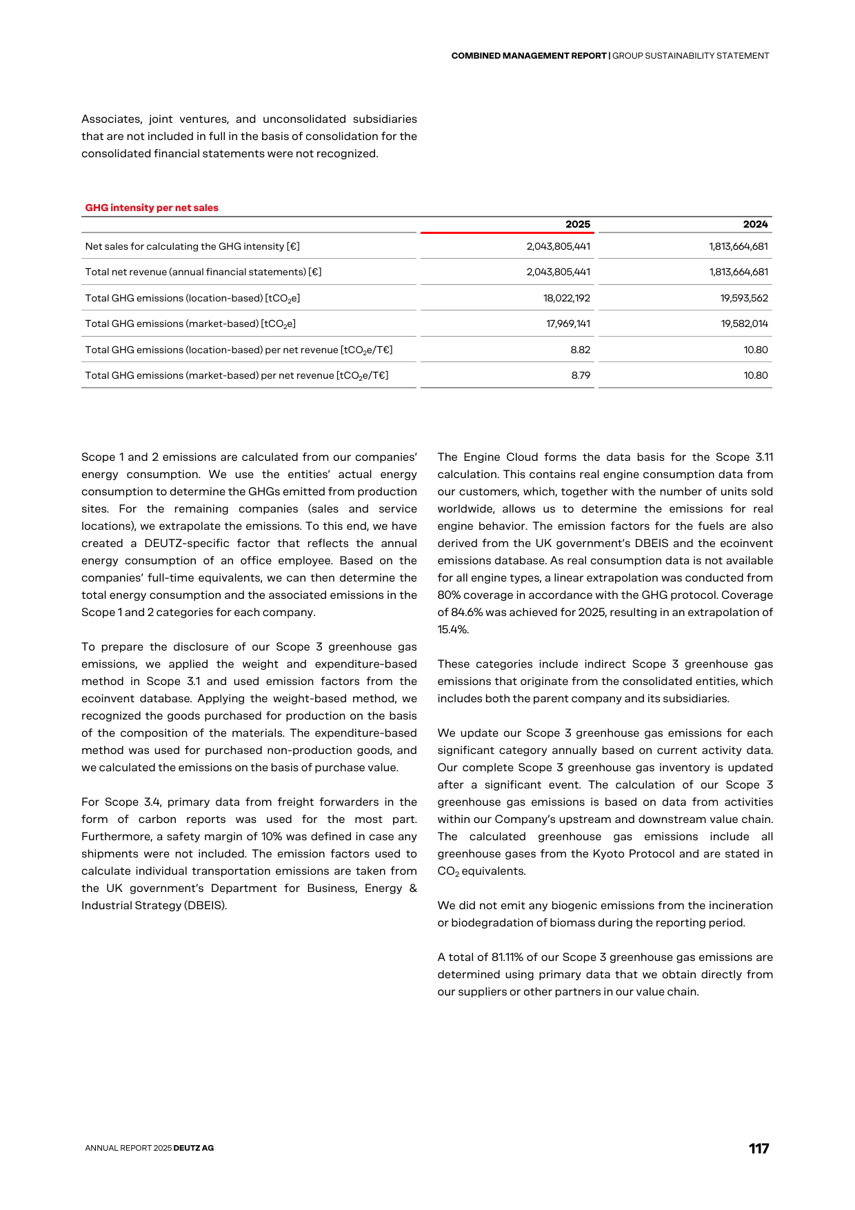 Emissions data extracted from page 114