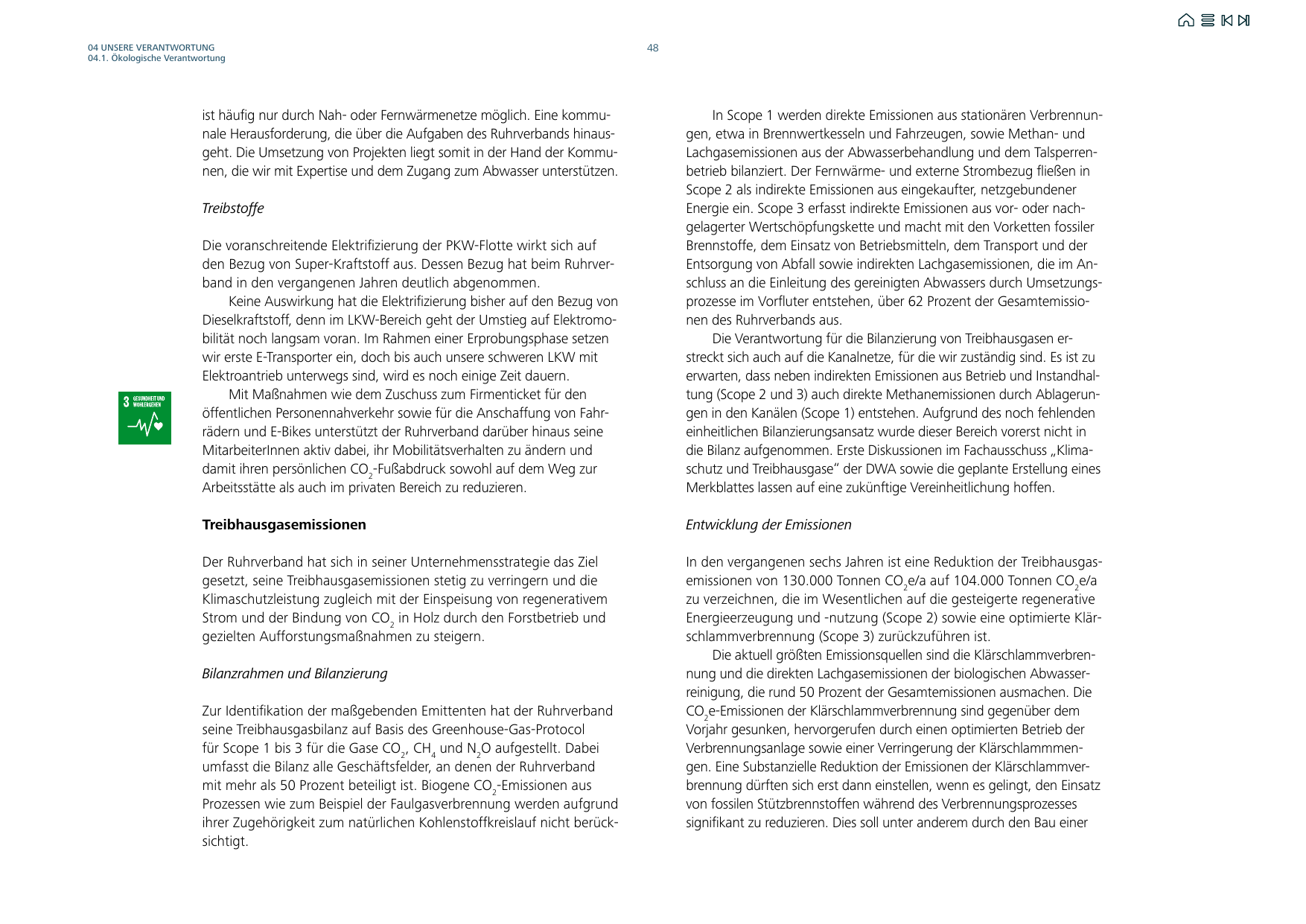 Emissions data extracted from page 50