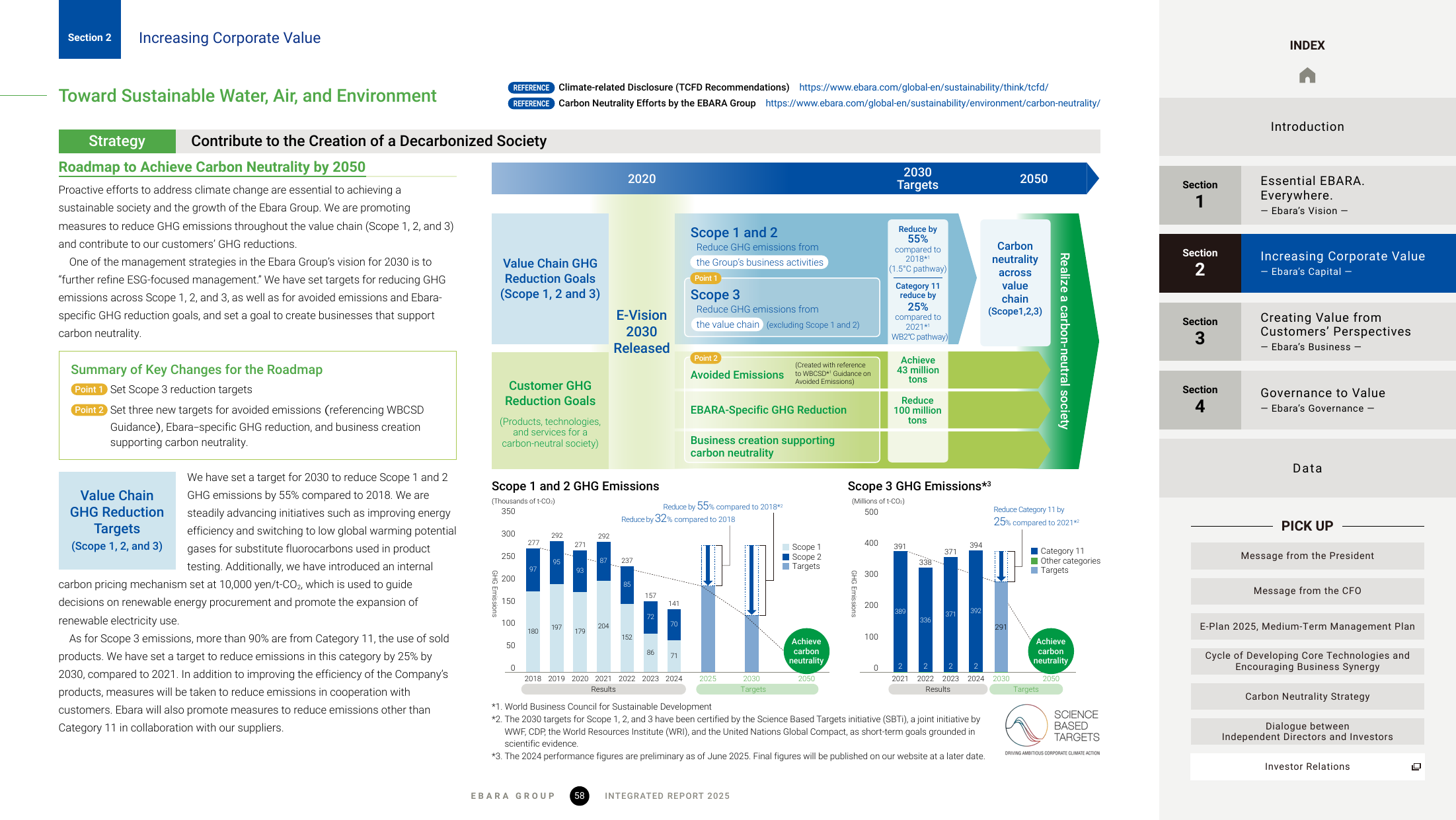 Emissions data extracted from page 59