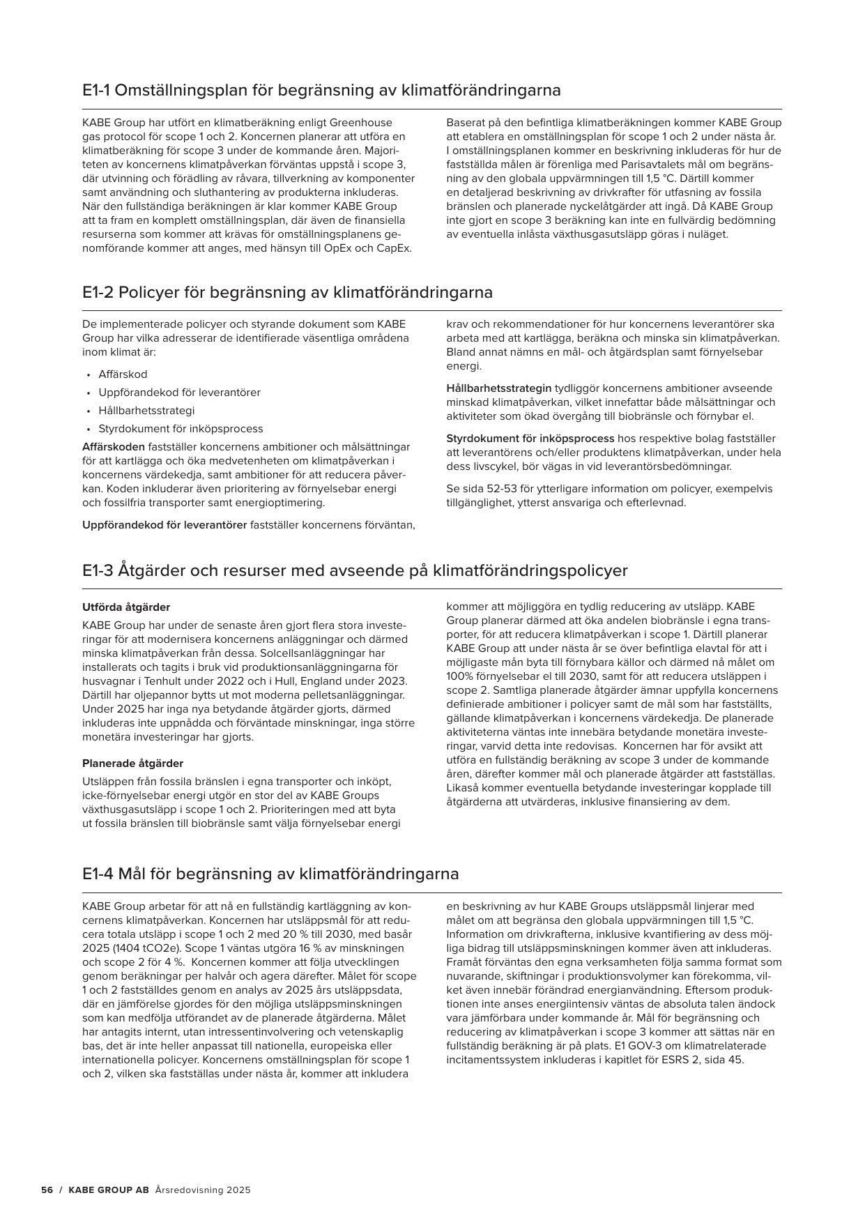Emissions data extracted from page 56
