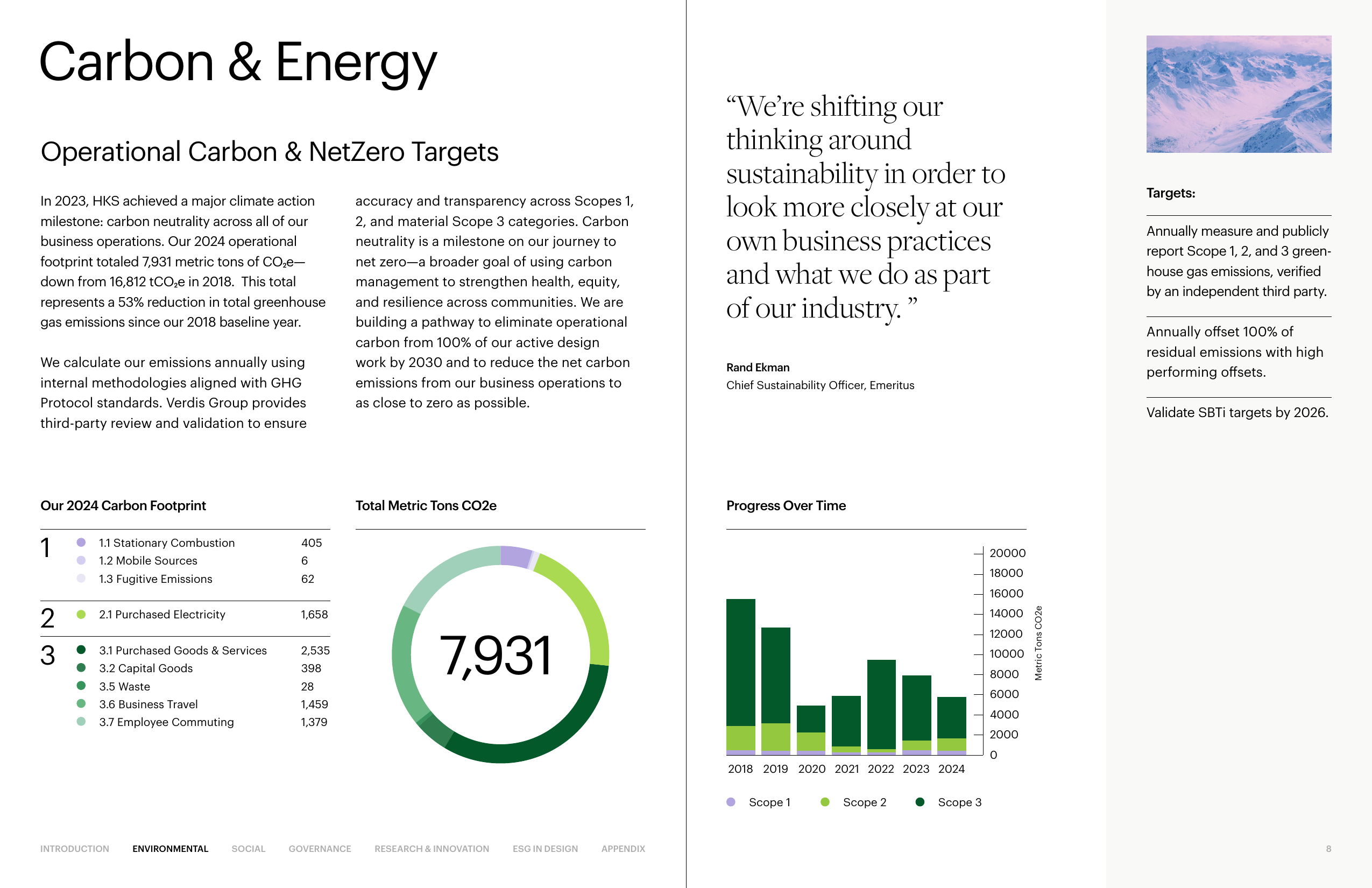 Emissions data extracted from page 8