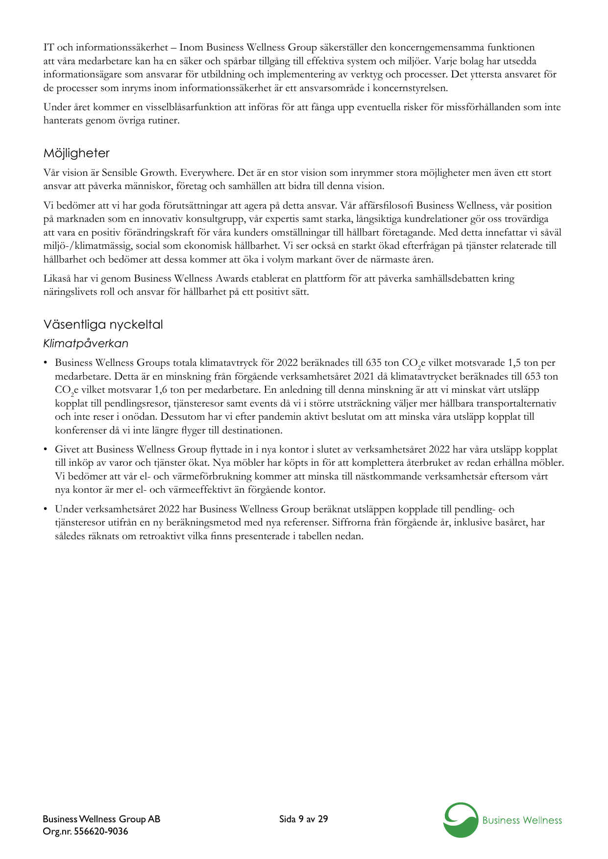 Emissions data extracted from page 9