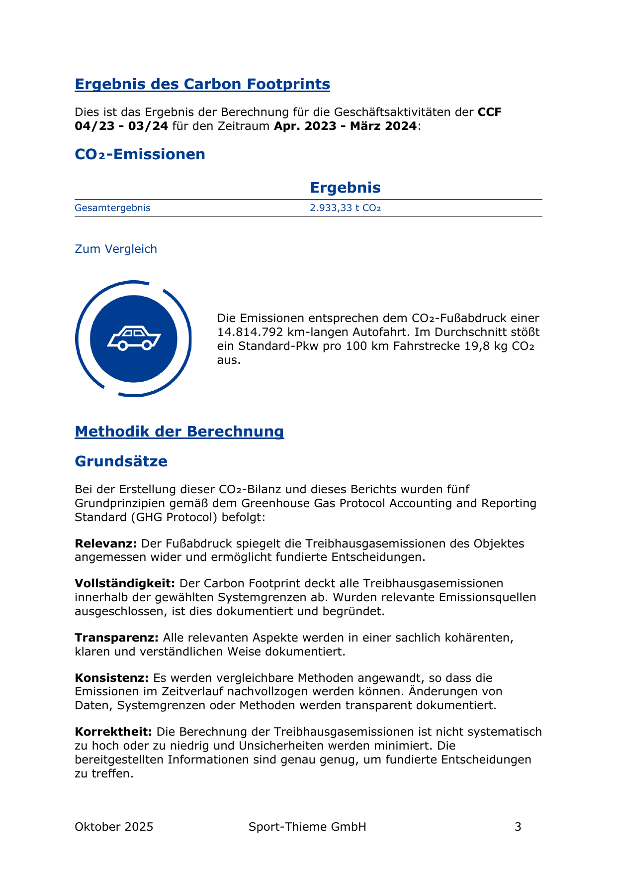 Emissions data extracted from page 3