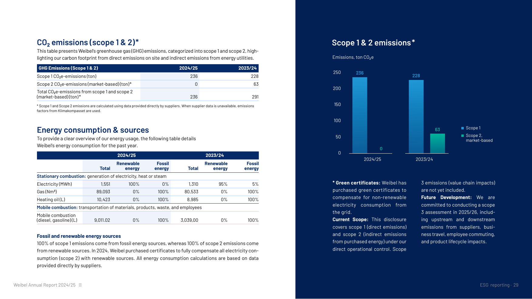 Emissions data extracted from page 29