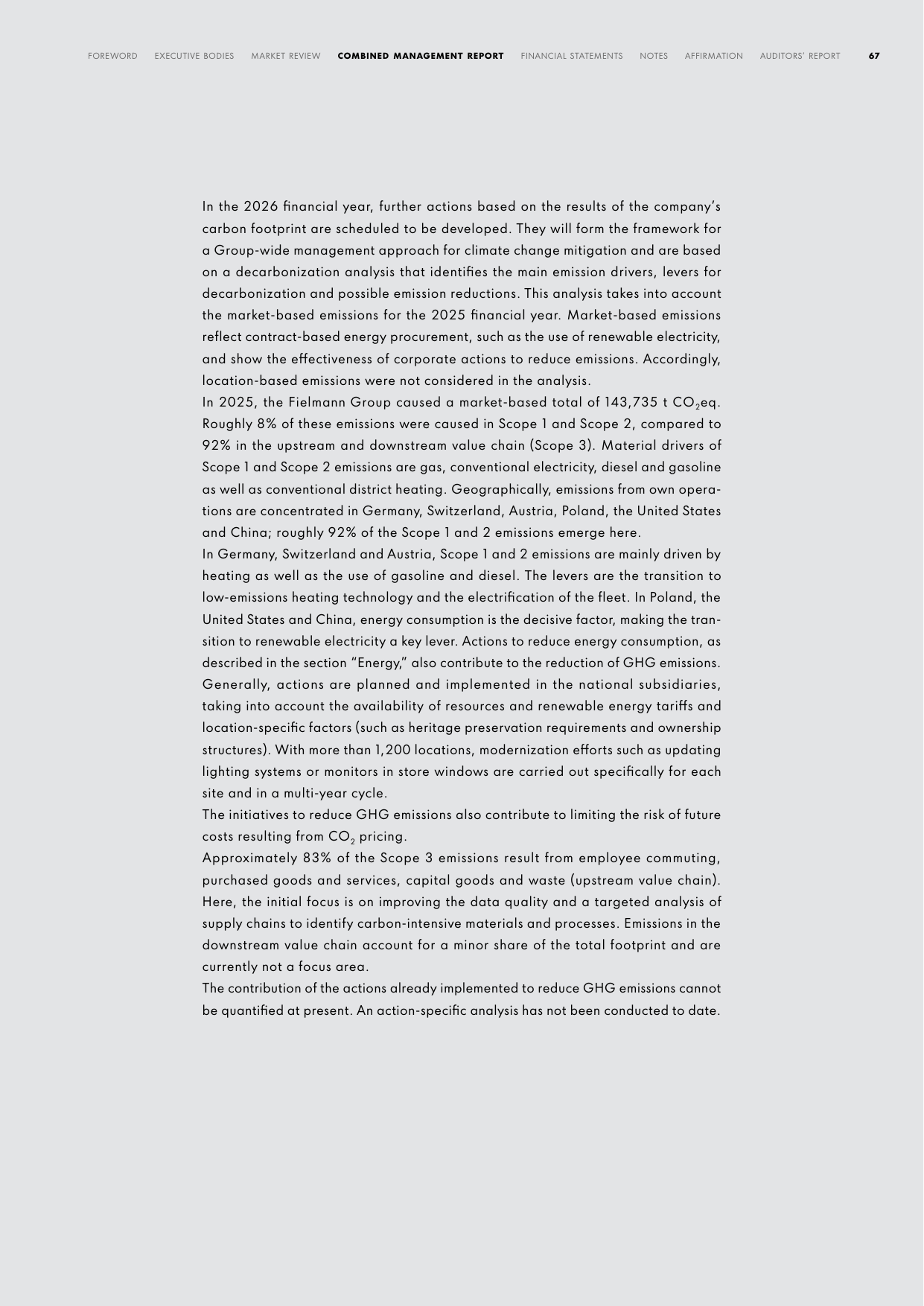 Emissions data extracted from page 69
