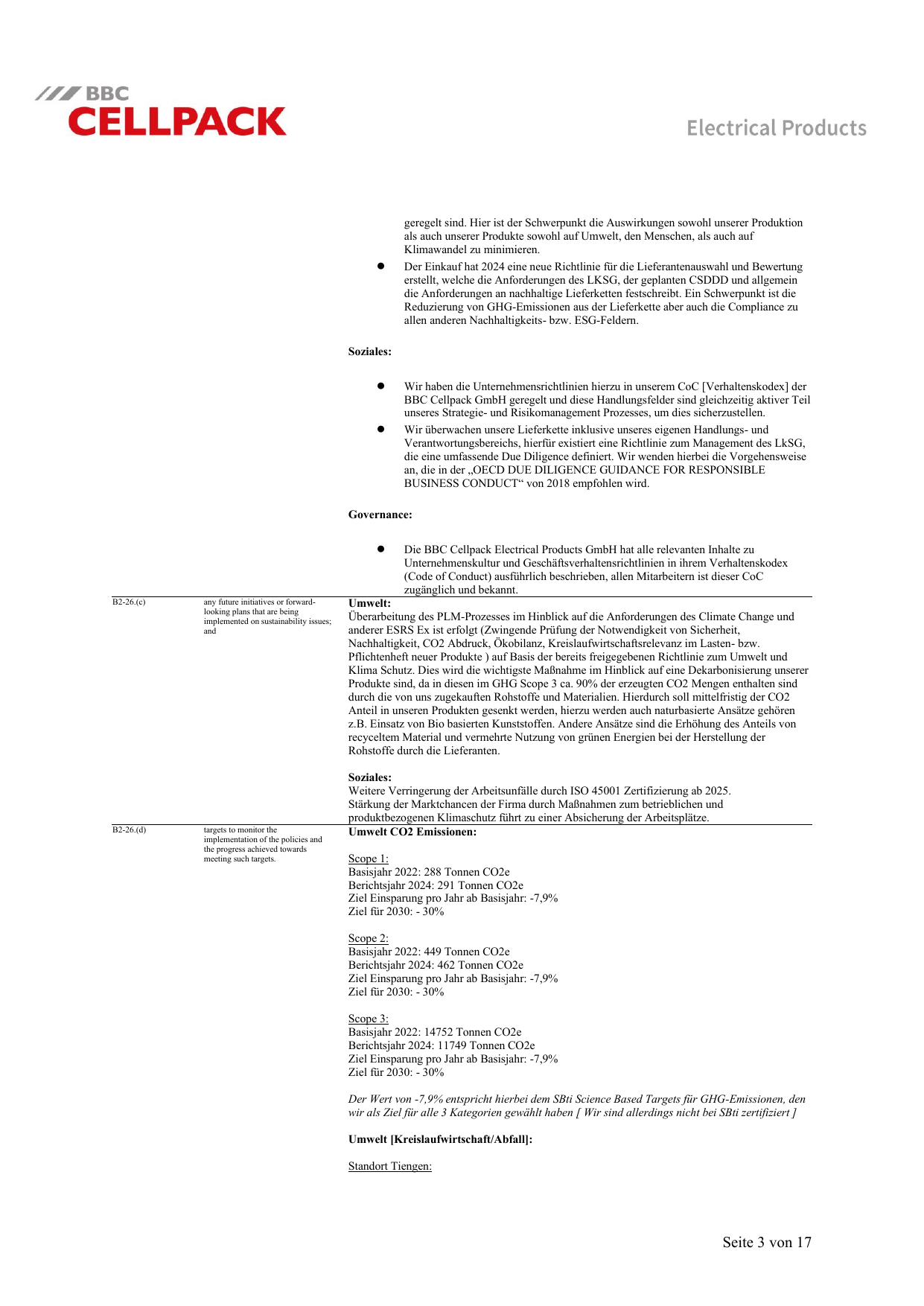 Emissions data extracted from page 4
