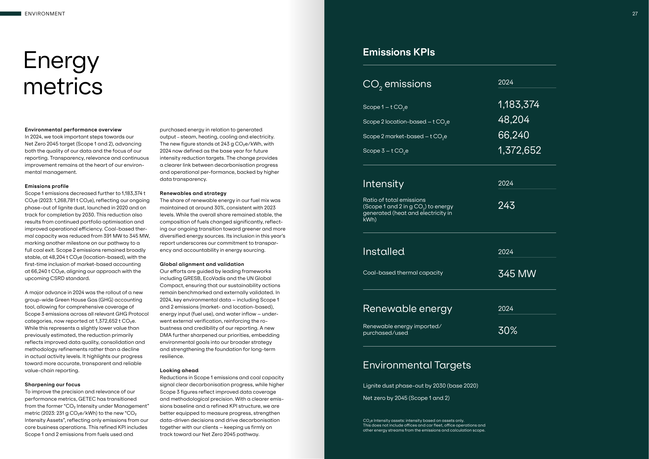 Emissions data extracted from page 14