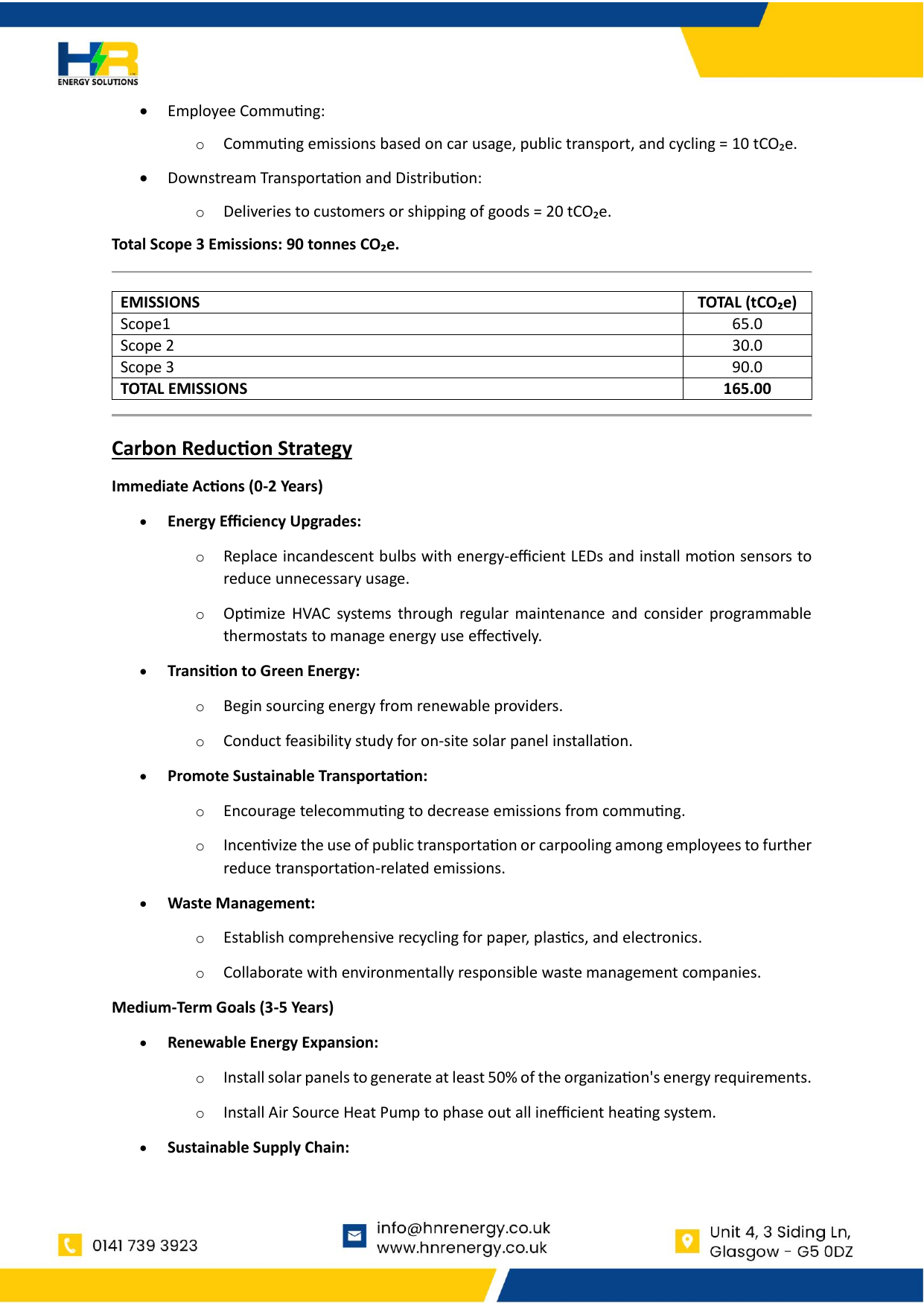 Emissions data extracted from page 2