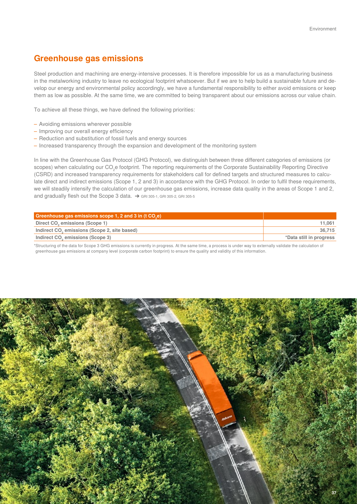 Emissions data extracted from page 39