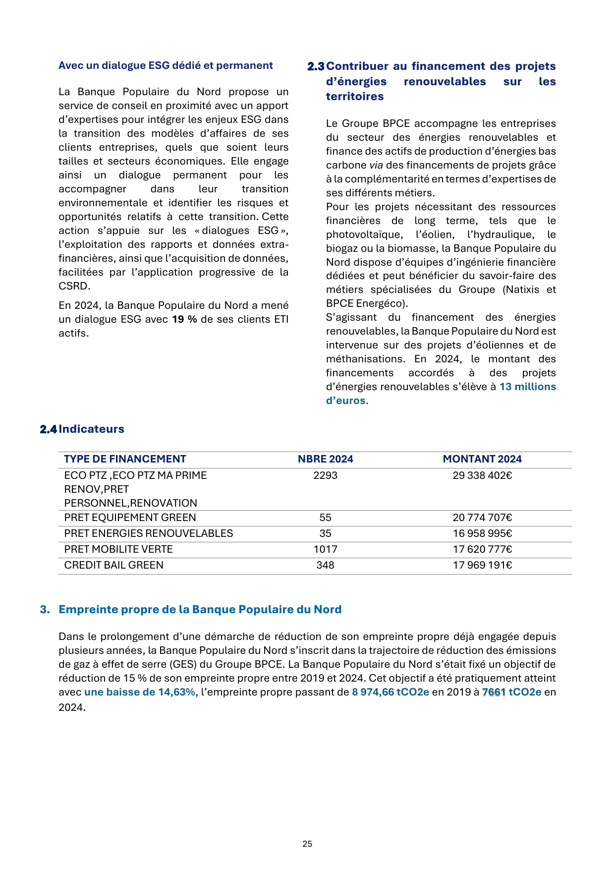 Emissions data extracted from page 25