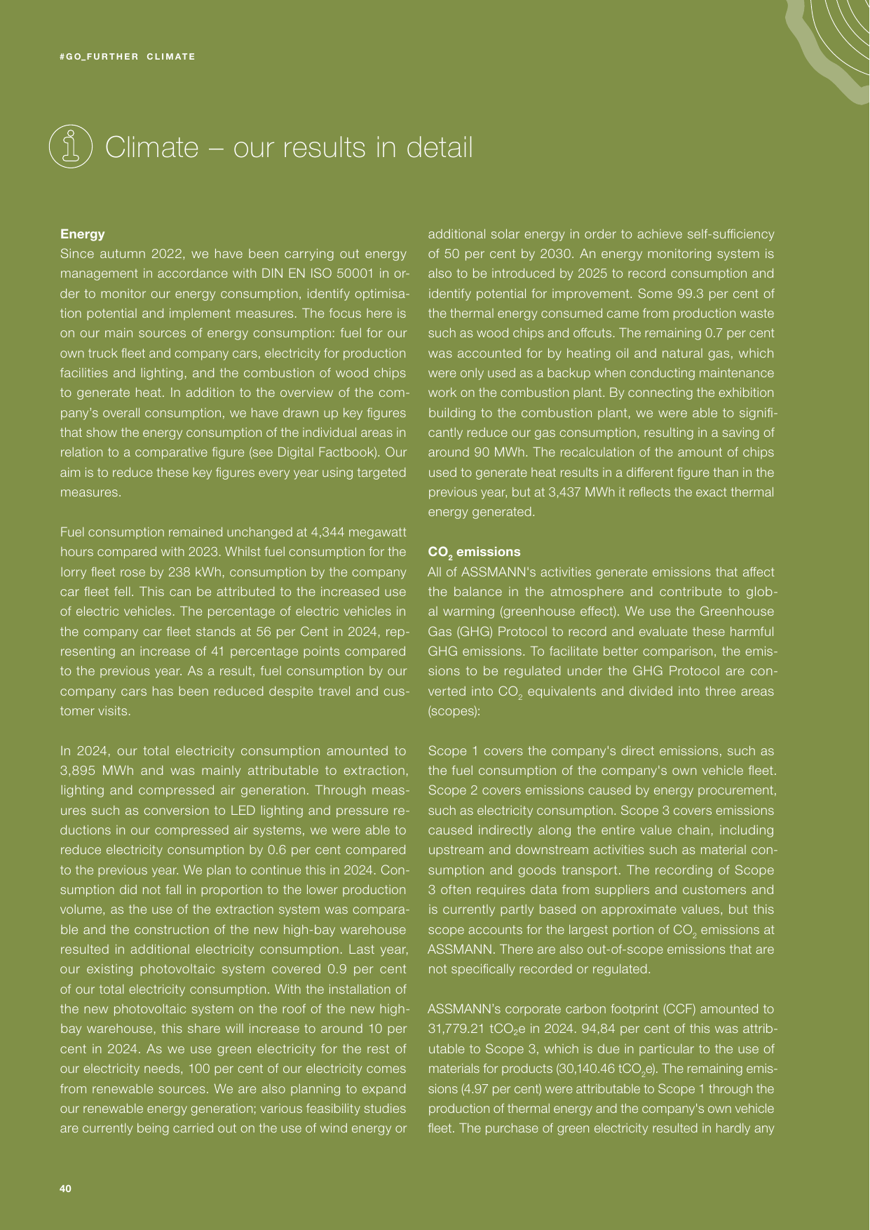 Emissions data extracted from page 40