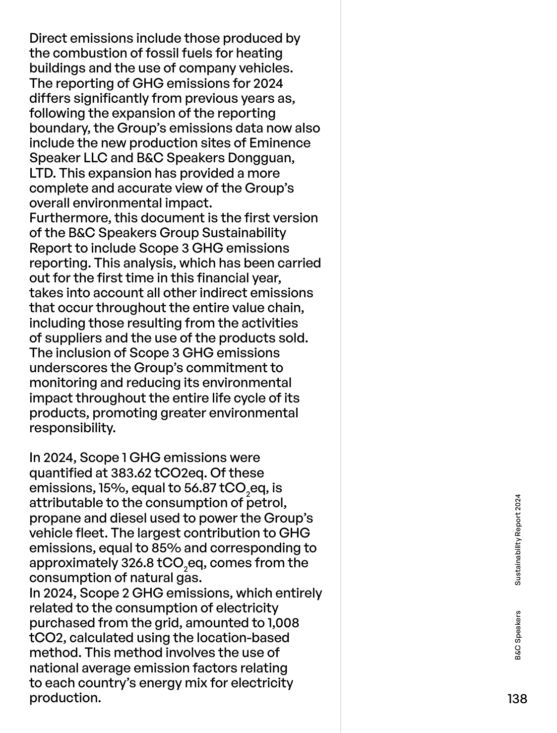 Emissions data extracted from page 140