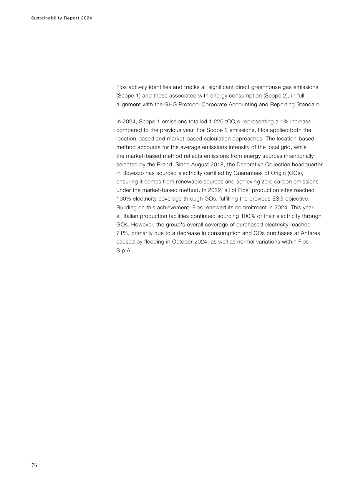 Emissions data extracted from page 76