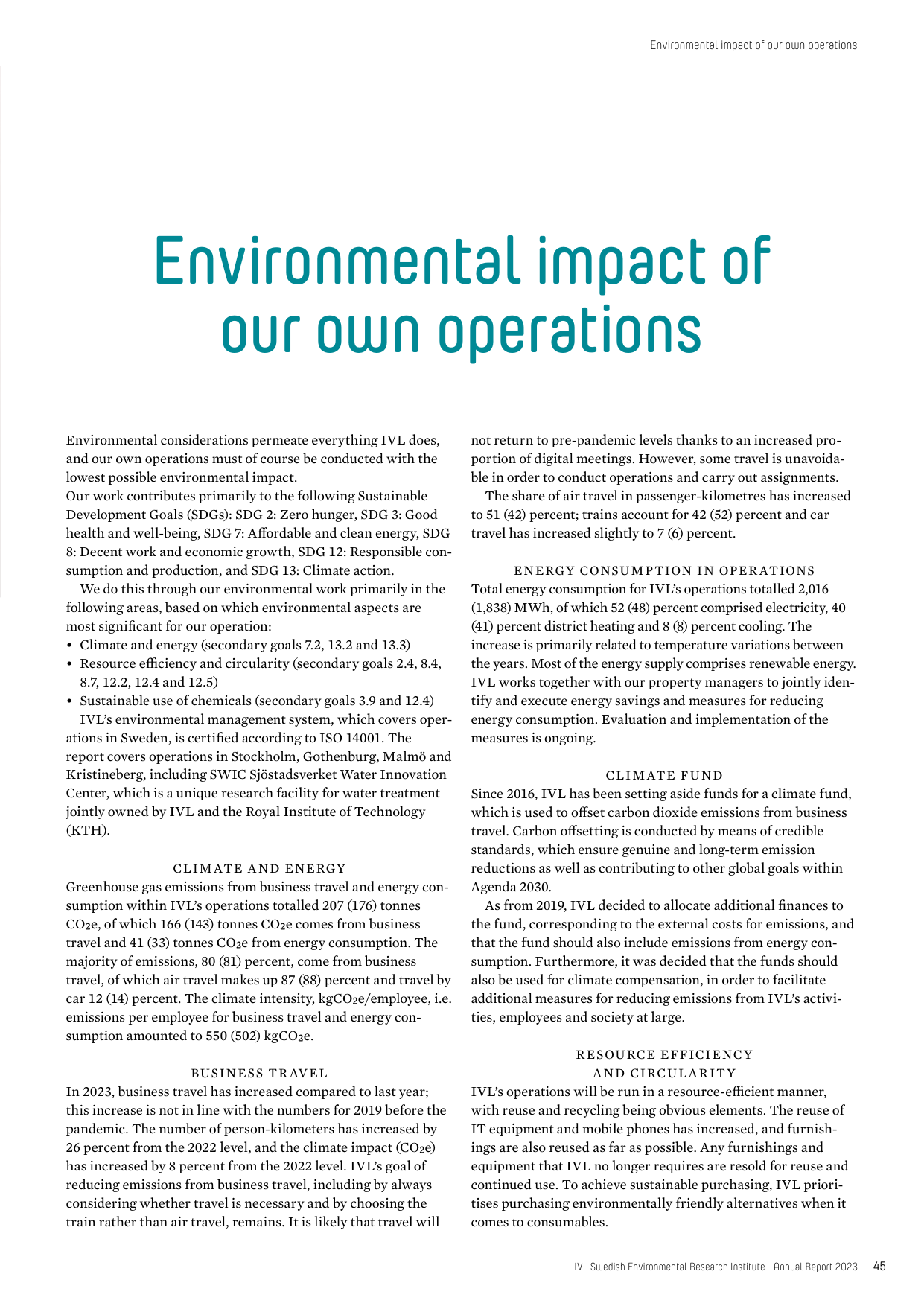 Emissions data extracted from page 45