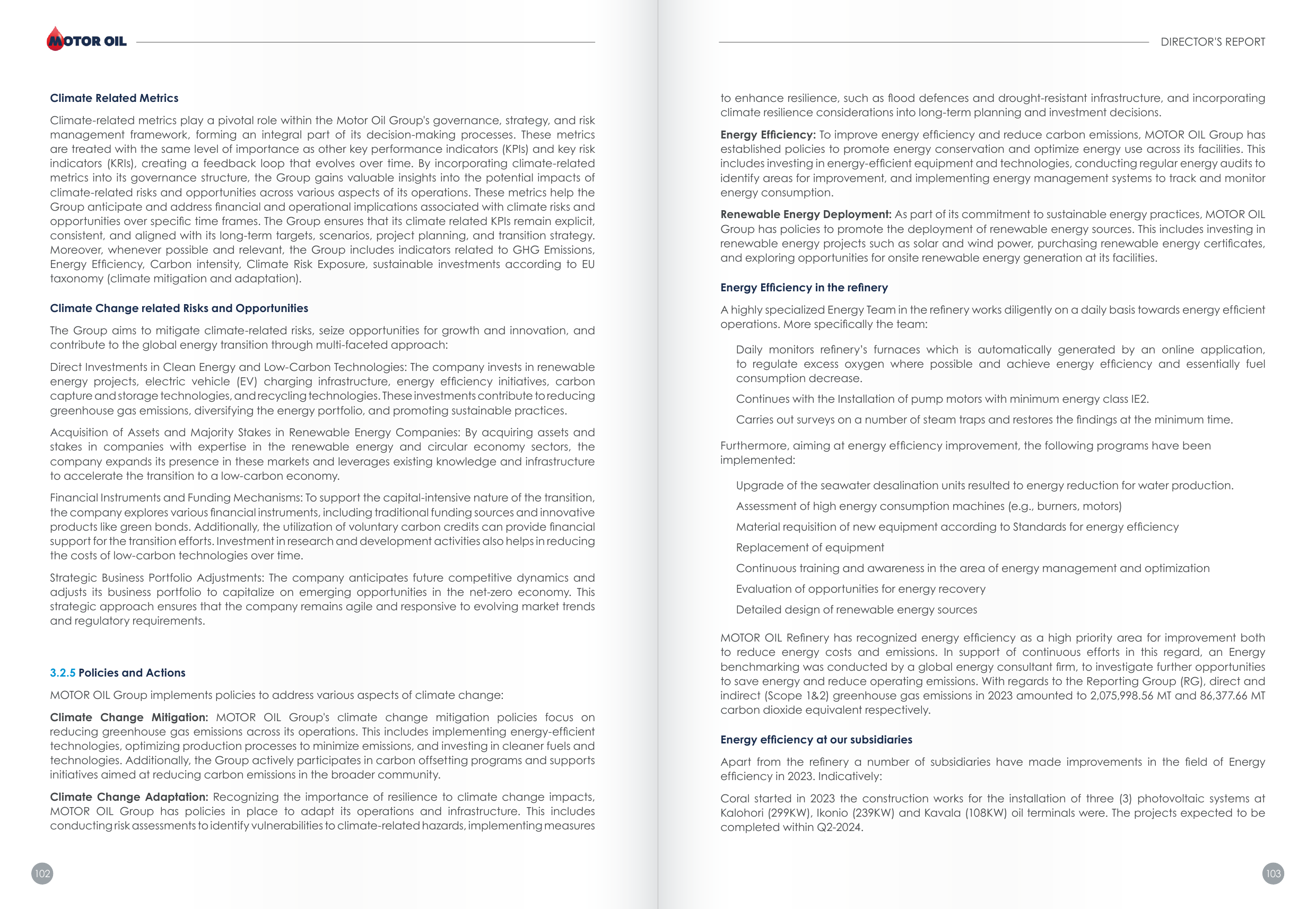 Emissions data extracted from page 53