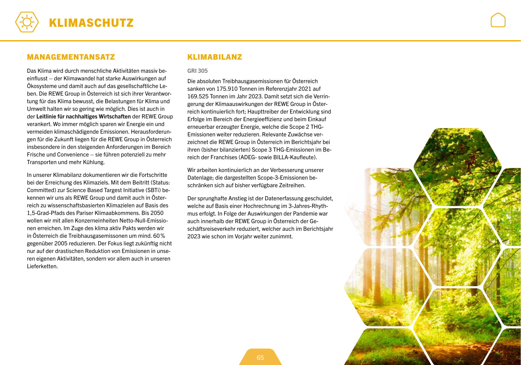 Emissions data extracted from page 65