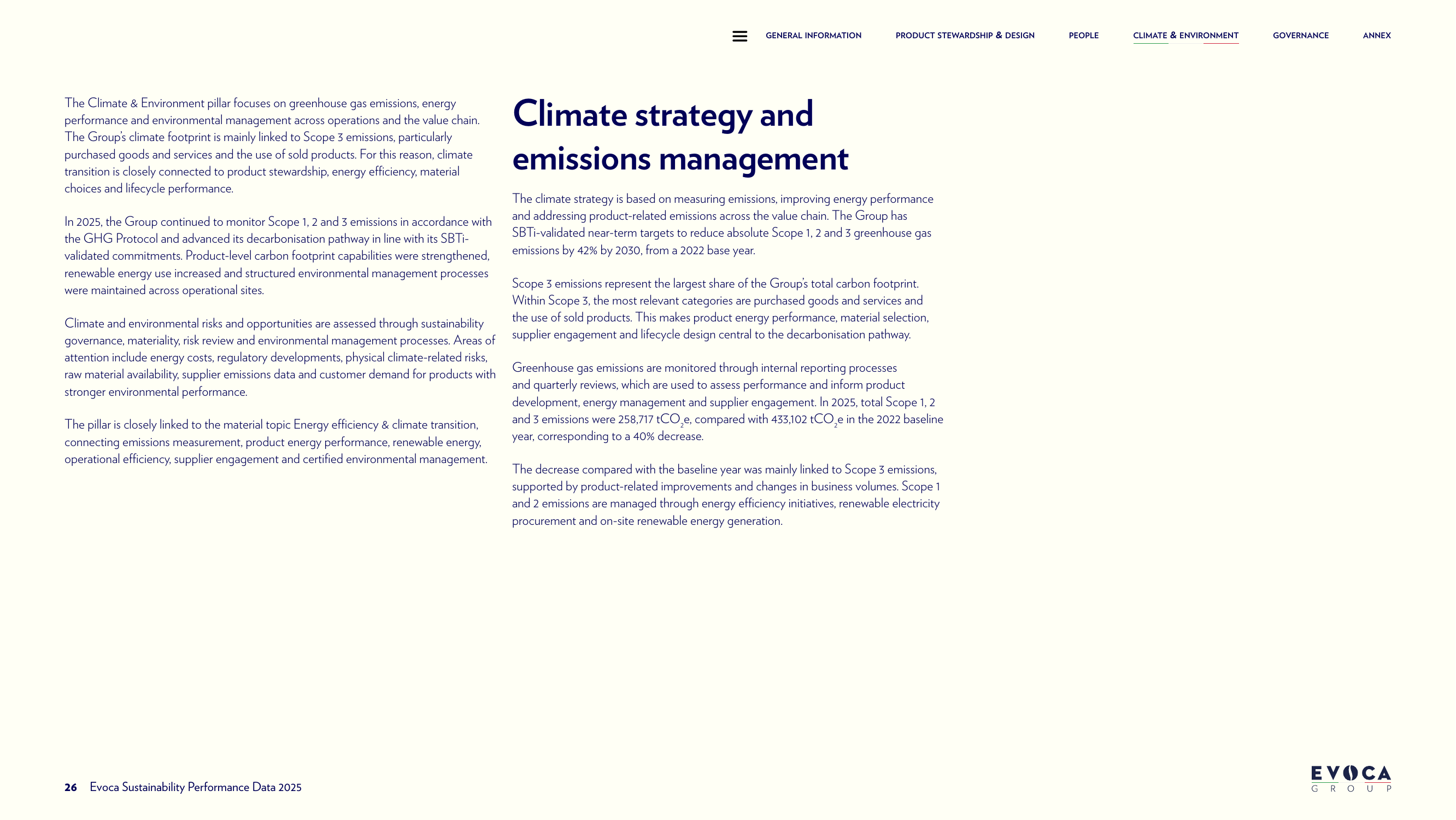 Emissions data extracted from page 26