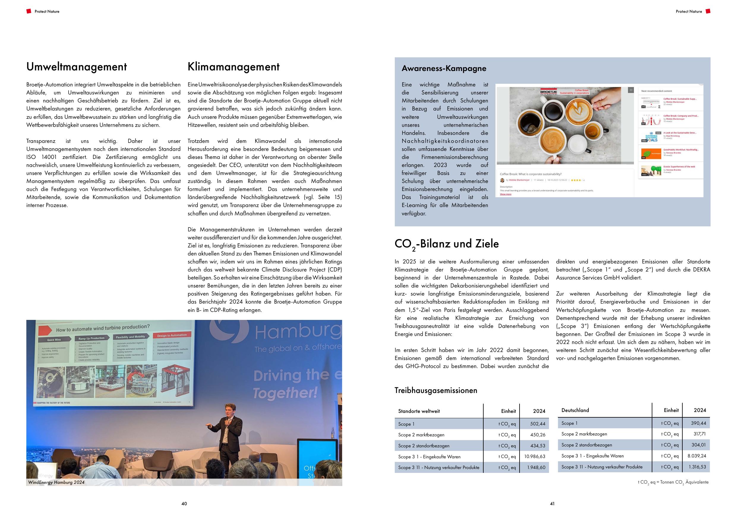 Emissions data extracted from page 21