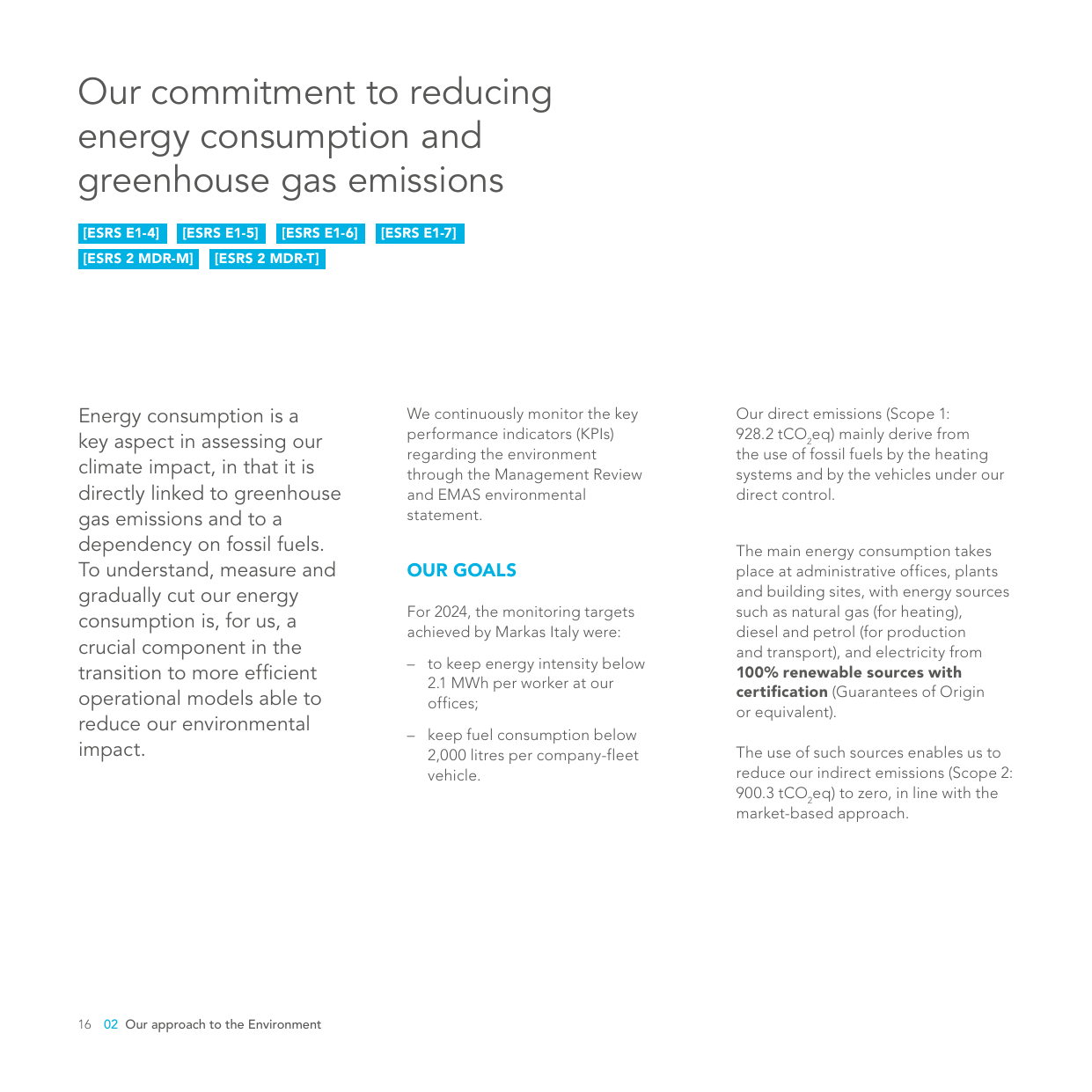 Emissions data extracted from page 18