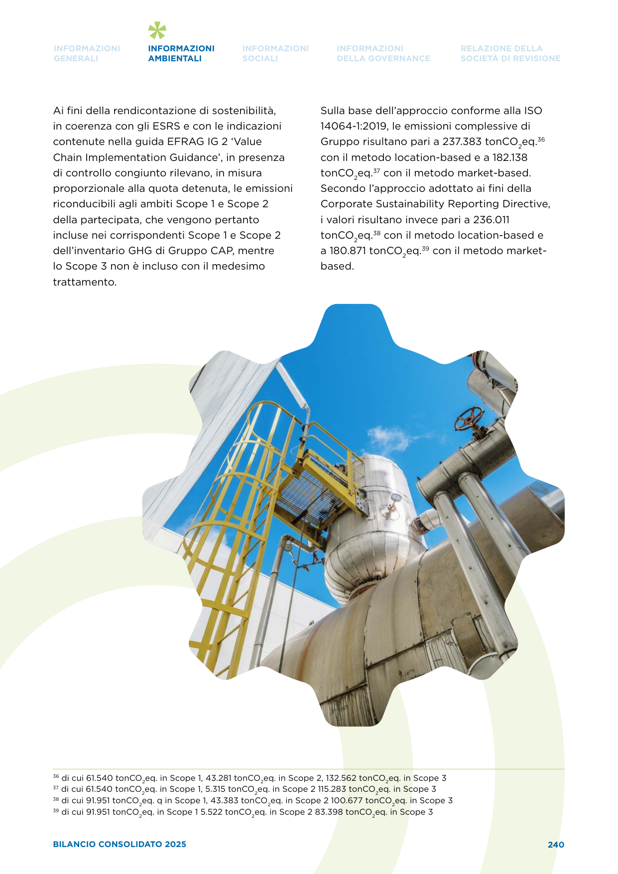Emissions data extracted from page 240