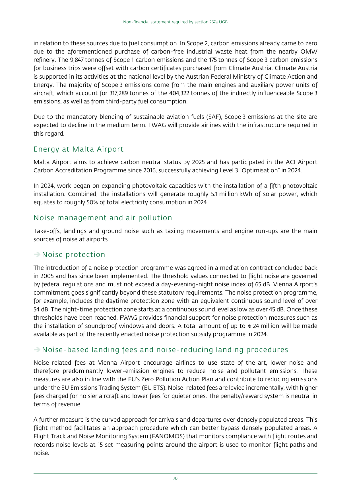 Emissions data extracted from page 70