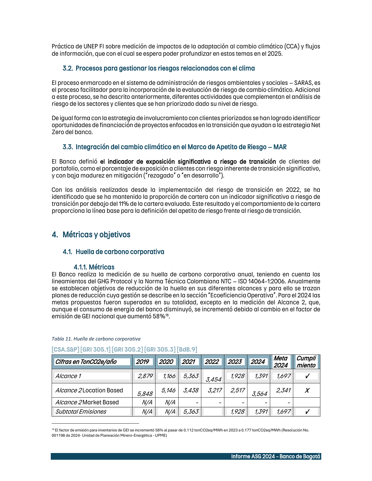 Emissions data extracted from page 96