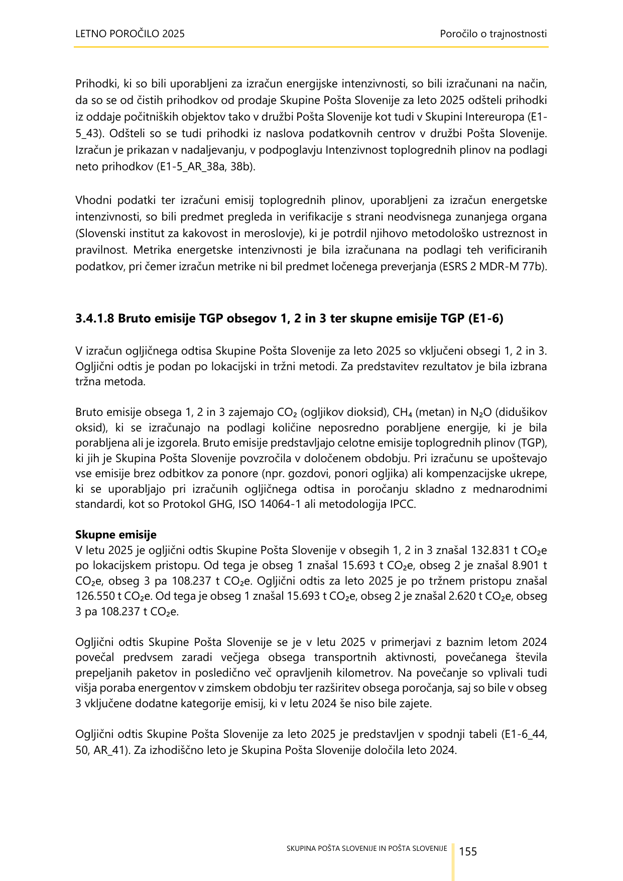 Emissions data extracted from page 155