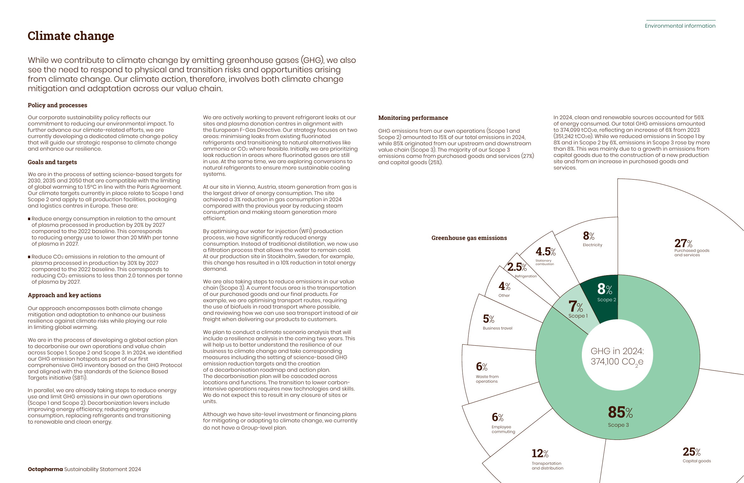 Emissions data extracted from page 18