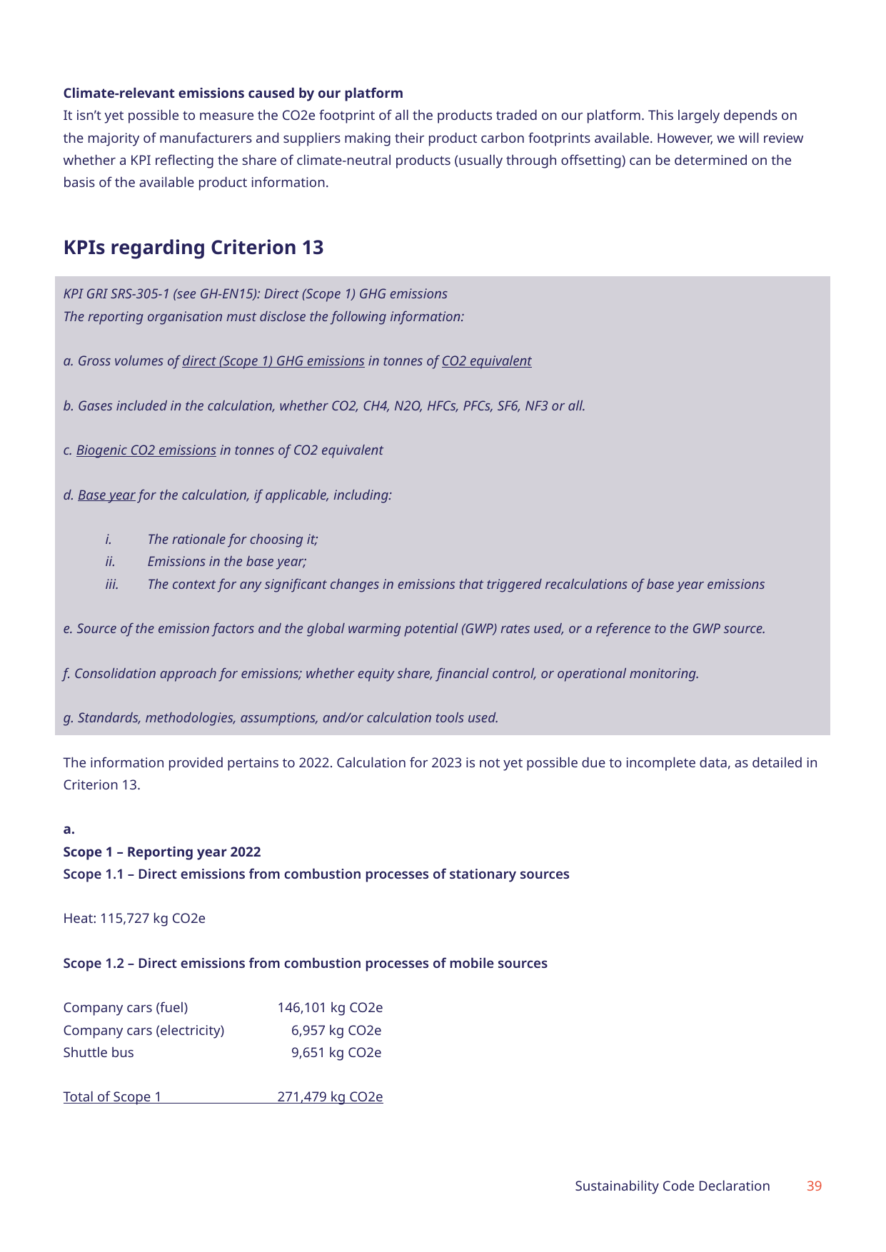 Emissions data extracted from page 39