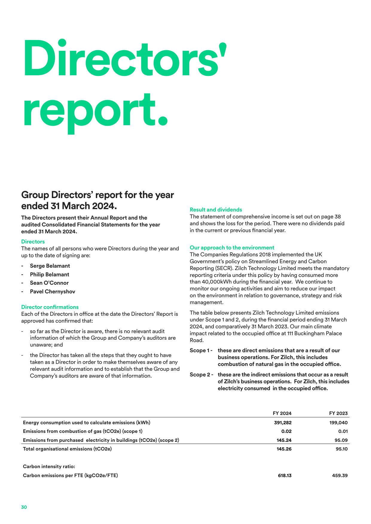 Emissions data extracted from page 30