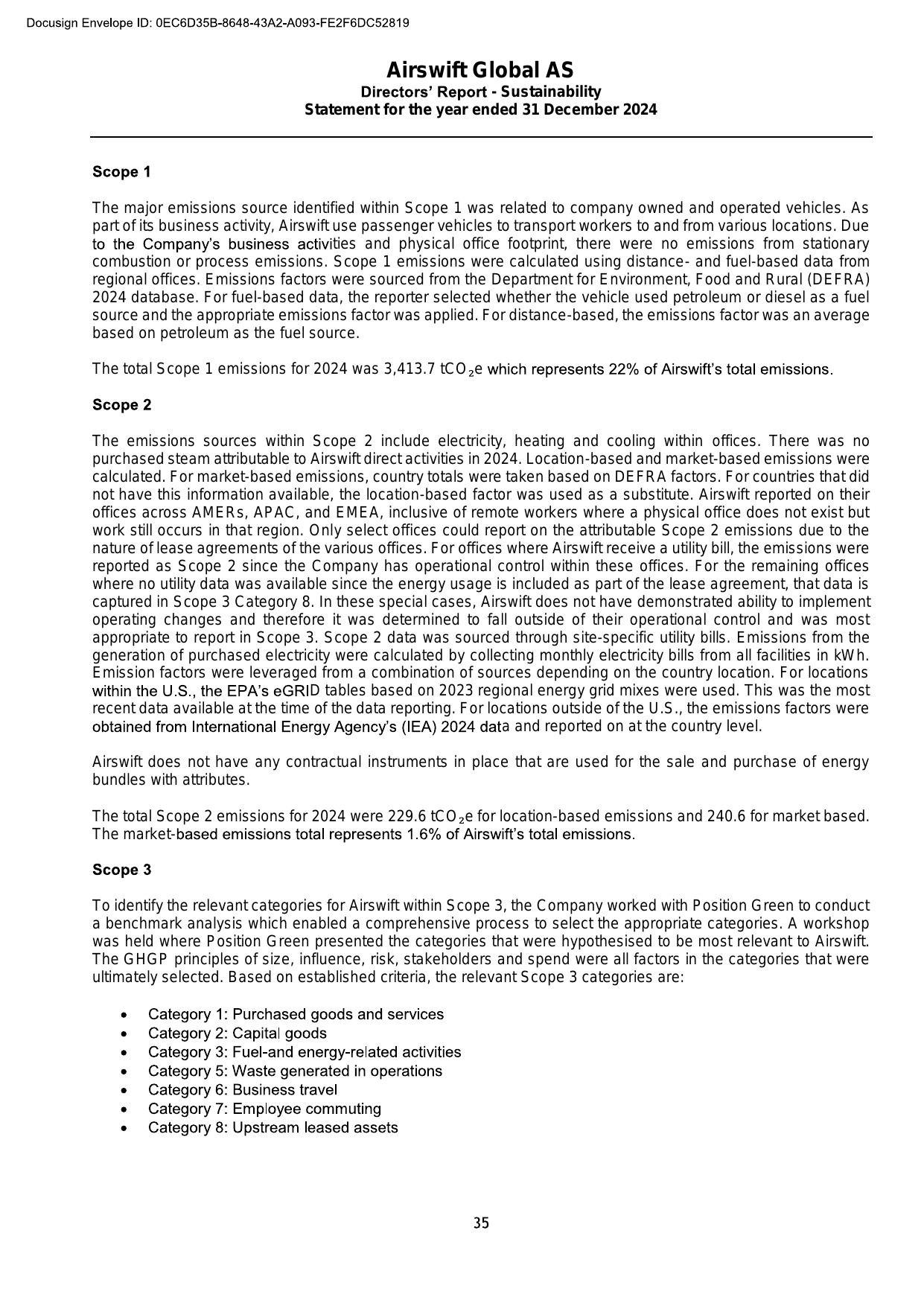 Emissions data extracted from page 38