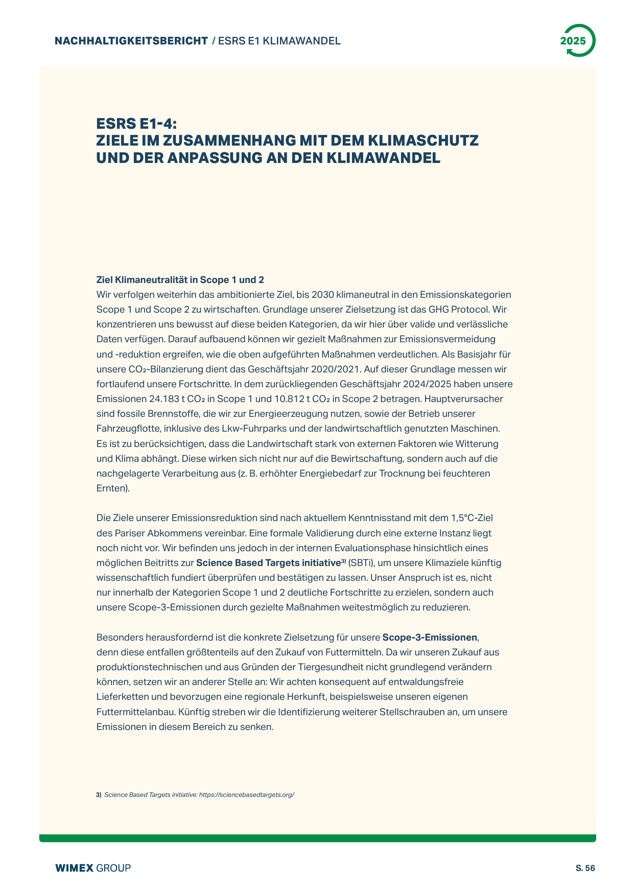 Emissions data extracted from page 57
