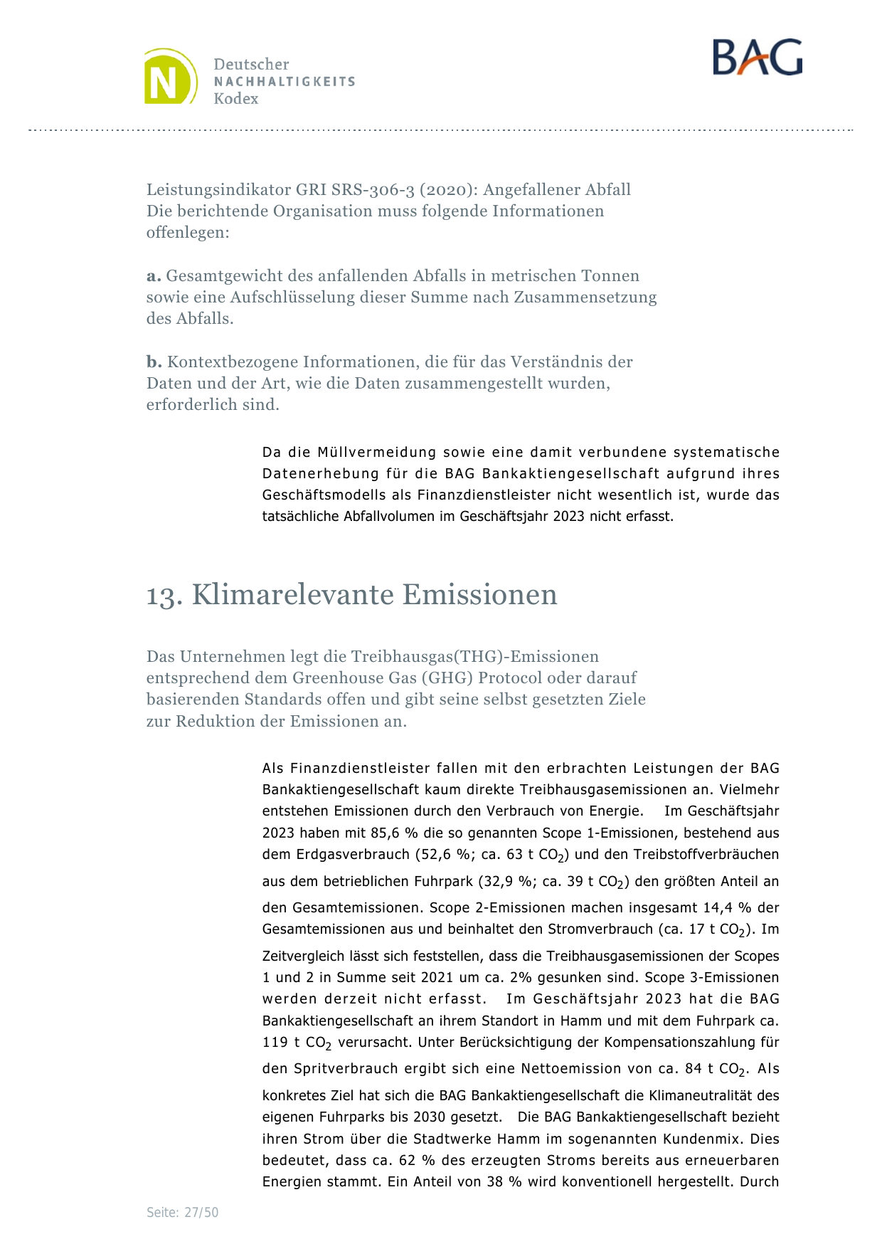 Emissions data extracted from page 27