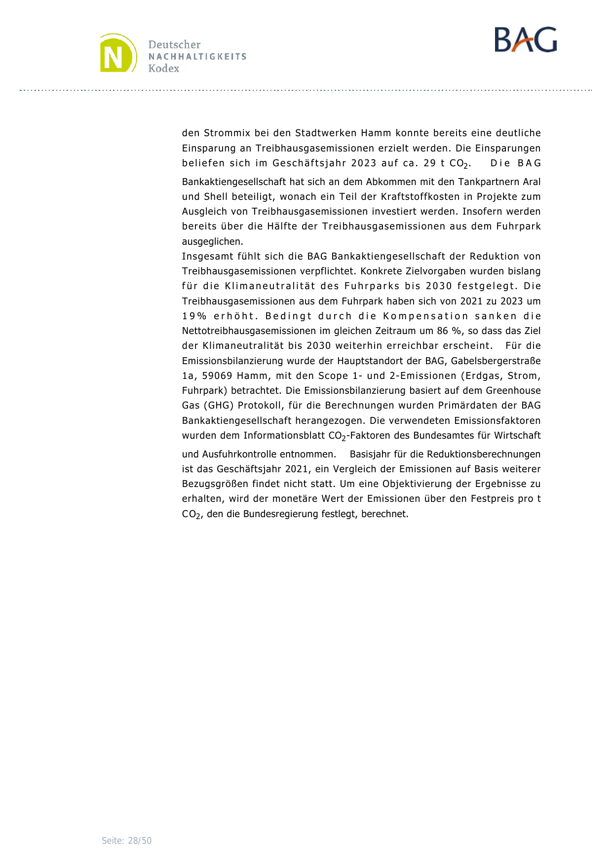 Emissions data extracted from page 28