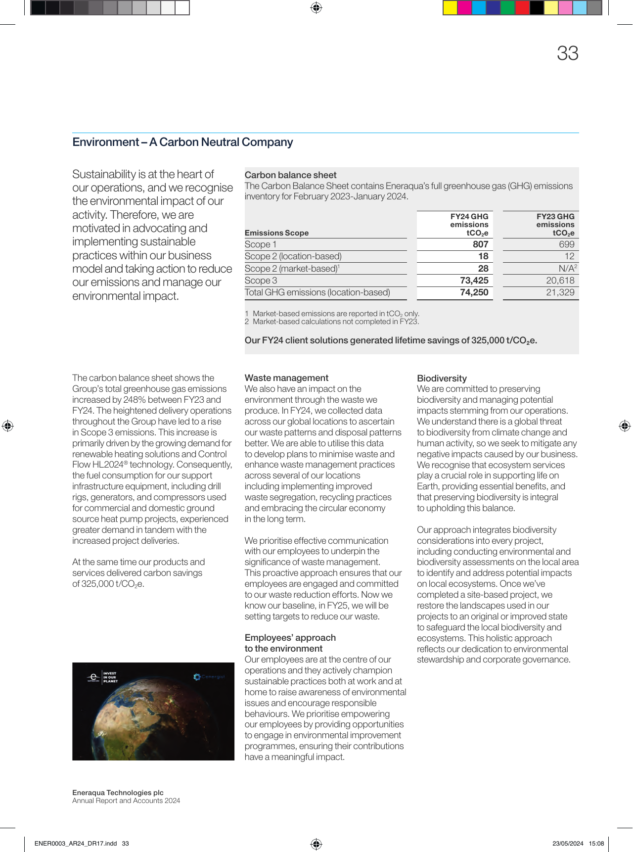 Emissions data extracted from page 35