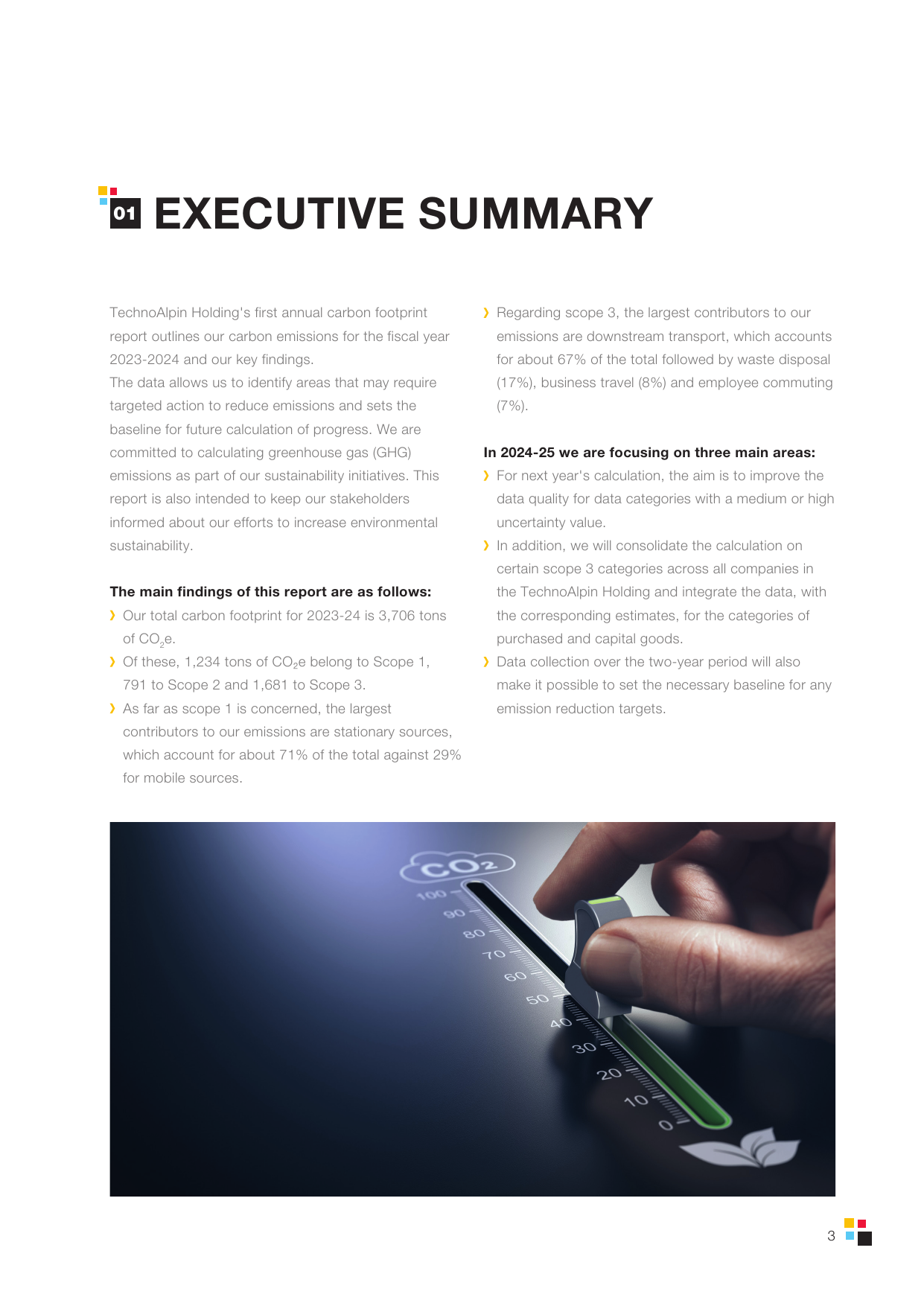 Emissions data extracted from page 3