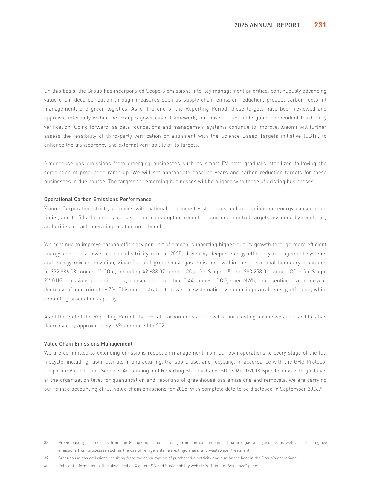 Emissions data extracted from page 233